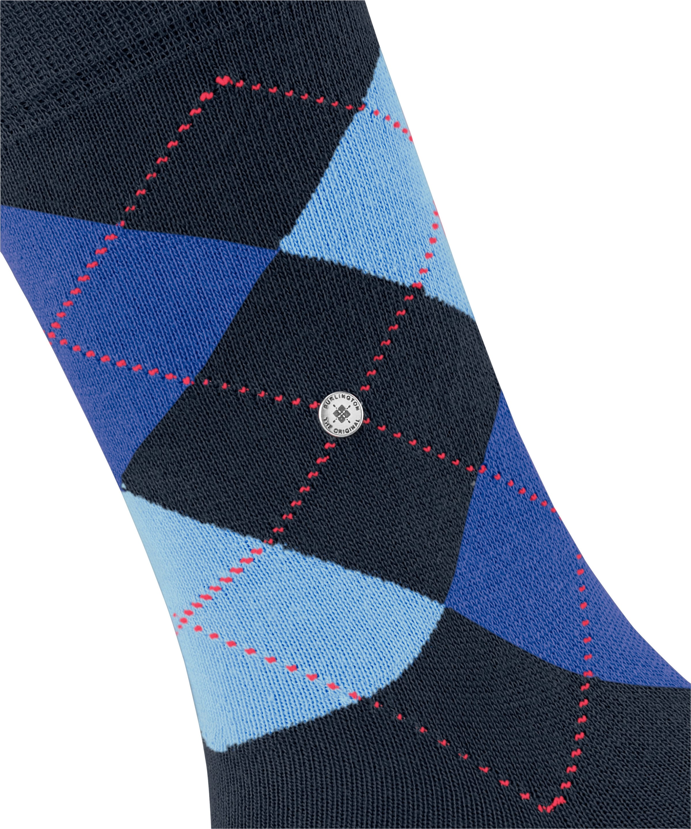 Burlington Socken »Queen« Einheitsgrösse 36-41, Argyle-Muster, gekämmte Baumwolle