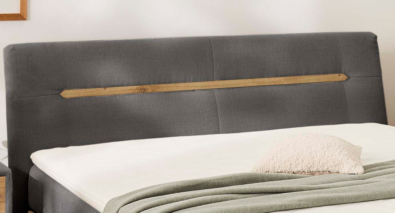 Jockenhöfer Gruppe Lit boxspring »Hetty erhältlich in der Grösse 180x200cm« aspect flottant, matelas 7 zones, surmatelas, plusieurs degrés de fermeté au choix