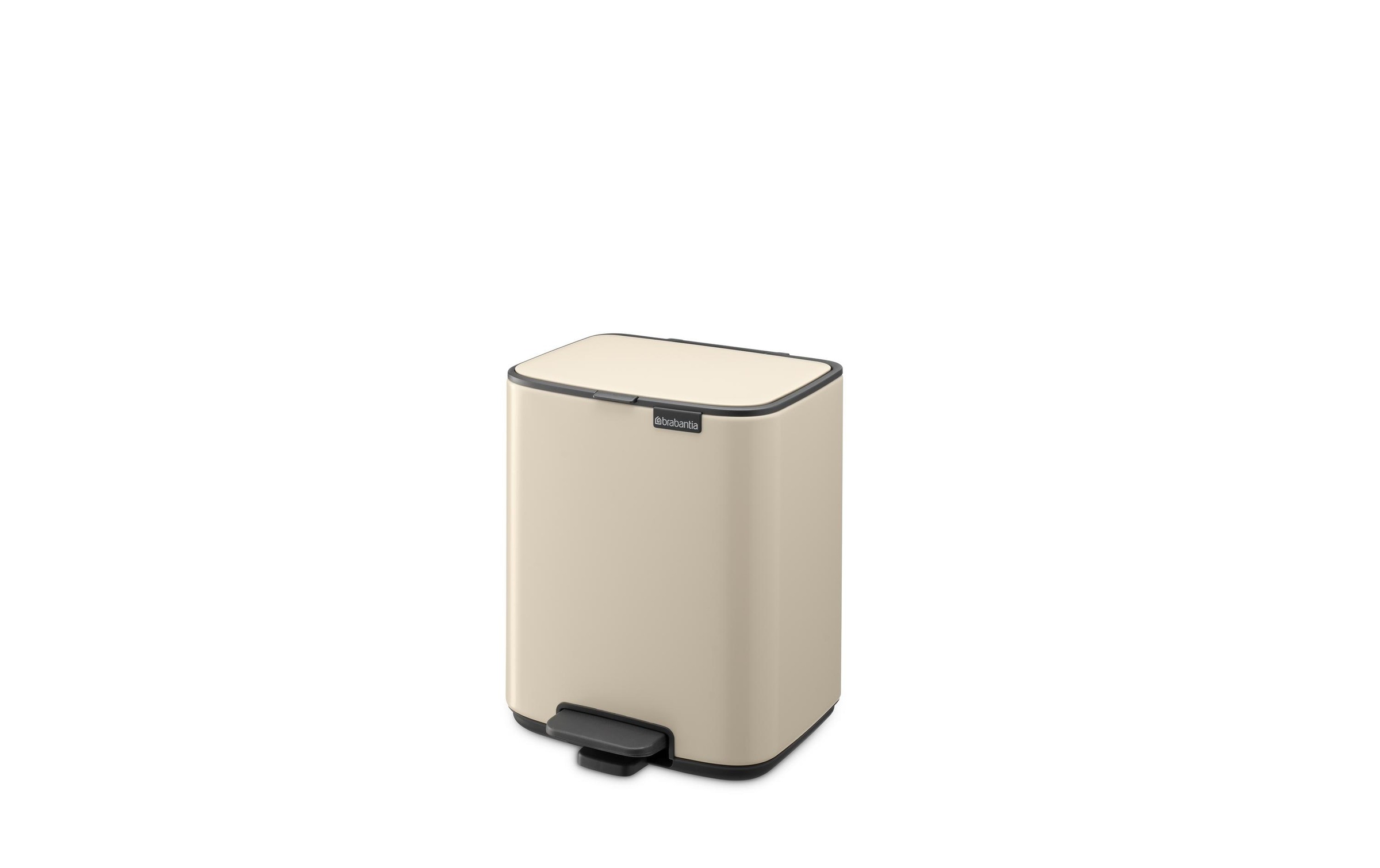 Brabantia Kosmetikeimer »Bo 7 l« 1 Behälter Platzsparender Abfallbehälter mit Soft-Close-Funktion