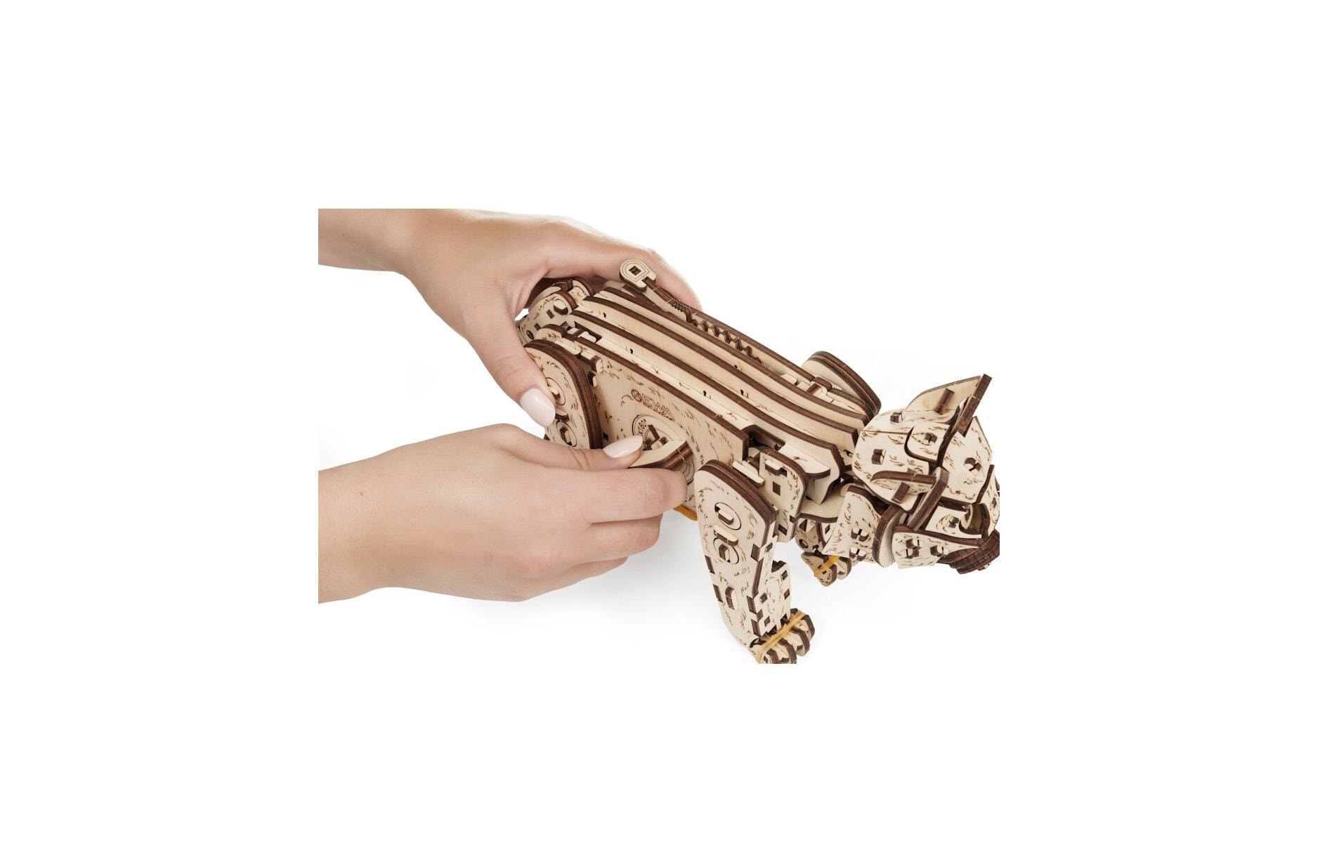   Modellbausatz »Eco-Wood-Art Kätzchen« 236 Stk. tlg.