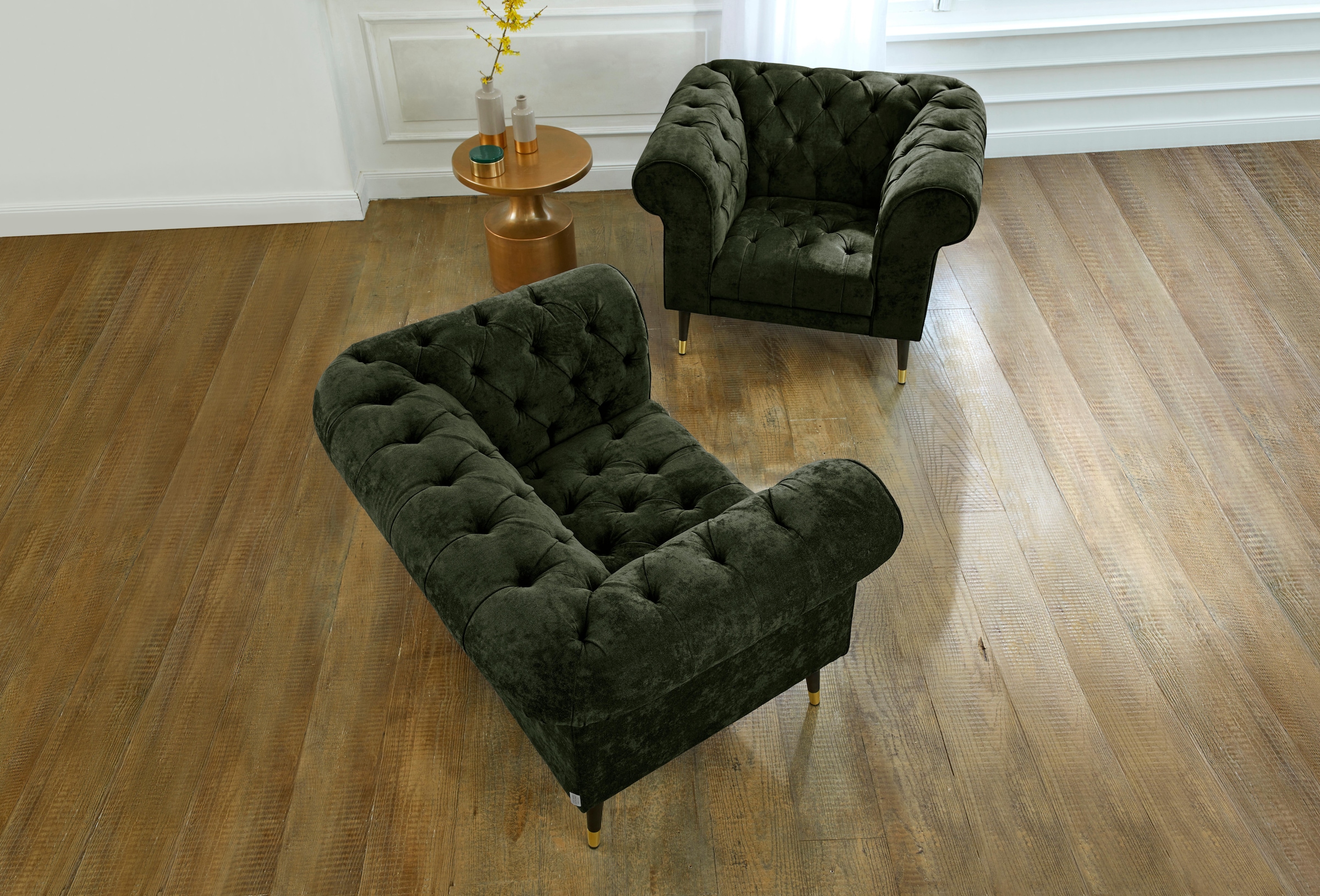 Loveseat »Tinnum Loveseat, Chesterfield Sessel«