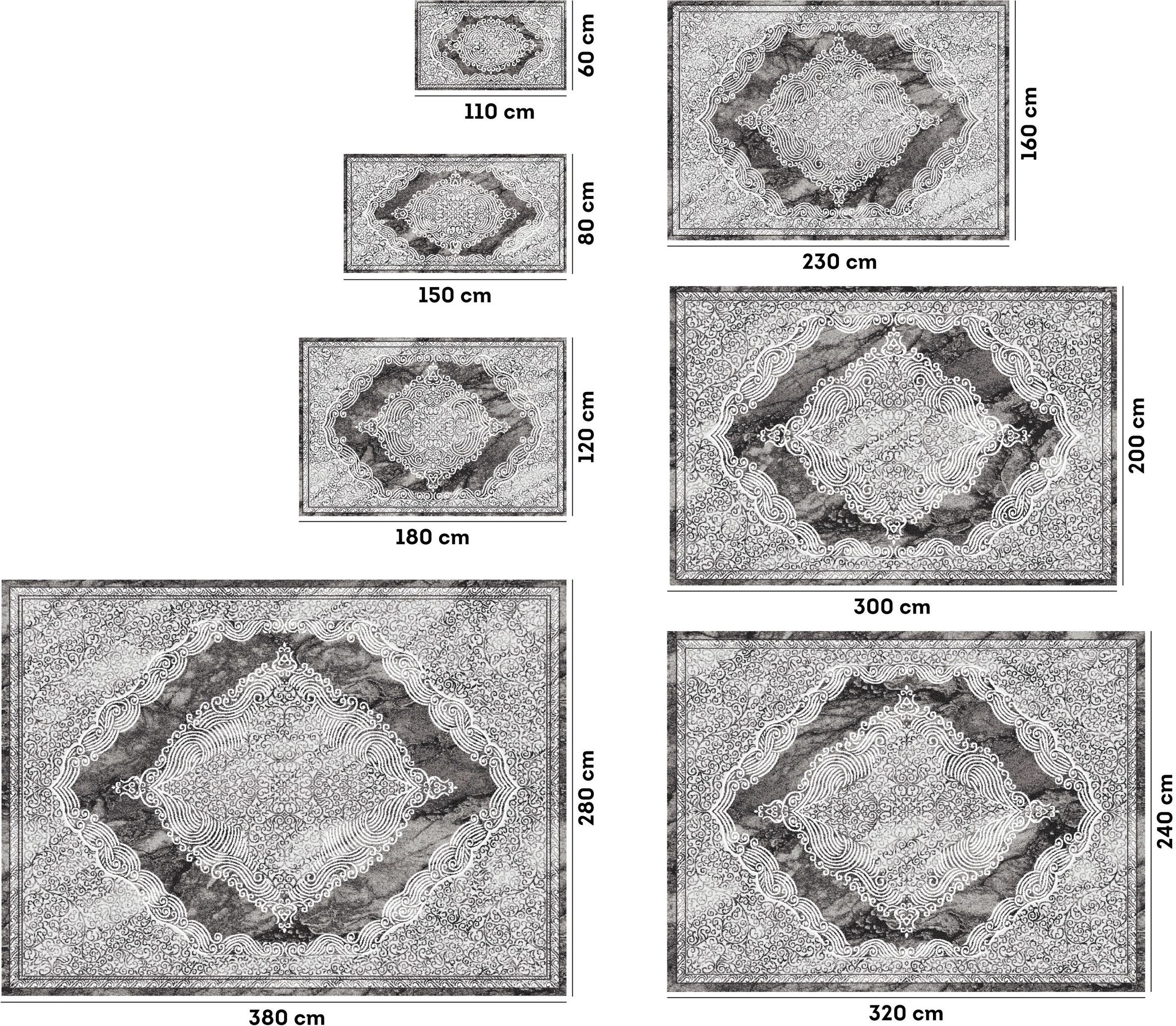 my home Tapis »Harvii, kurzflor« Rectangulaire 8 mm Höhe Orient-Design, weiche Haptik, Wohnzimmer, Esszimmer, Schlafzimmer