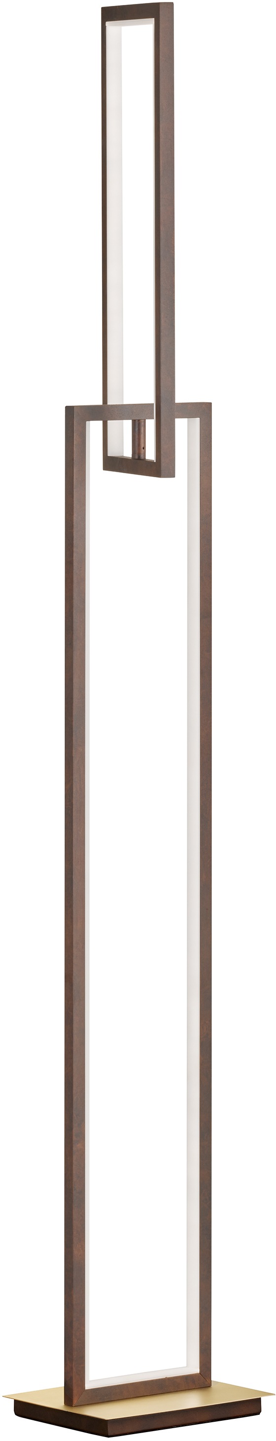 Image of WOFI LED Stehlampe »Standleuchte Muriel 2flg«, LED-Modul, 1 St., Warmweiss, Blickfang bei Ackermann Versand Schweiz