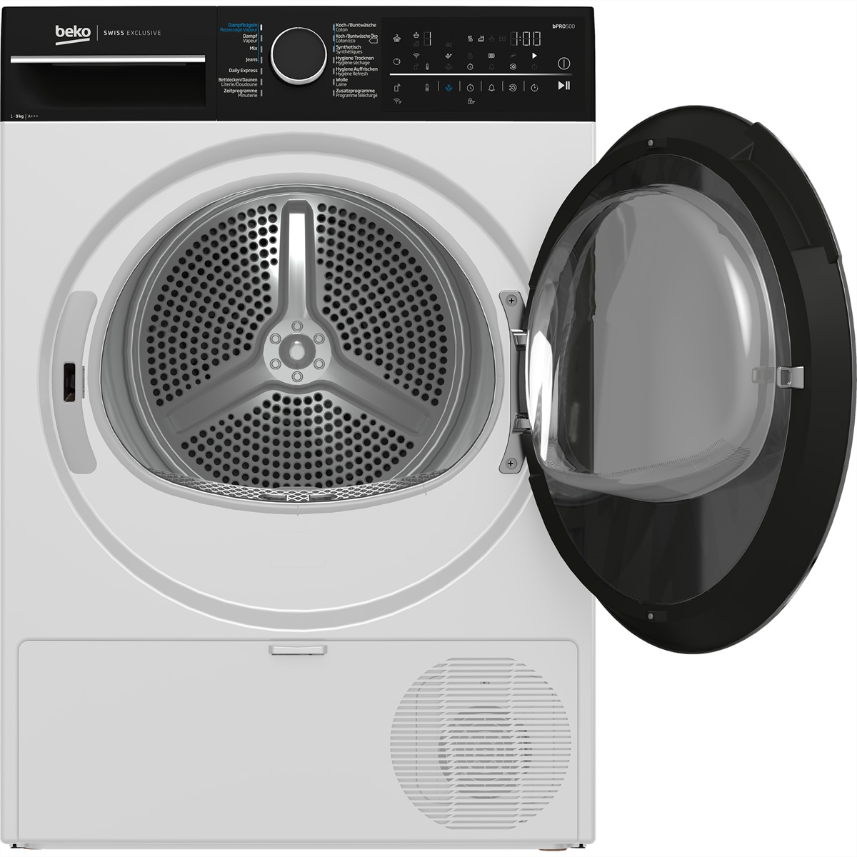 BEKO Wärmepumpentrockner »Beko Wäschetrockner TR710, 9kg, A++, weiss«, 9 kg