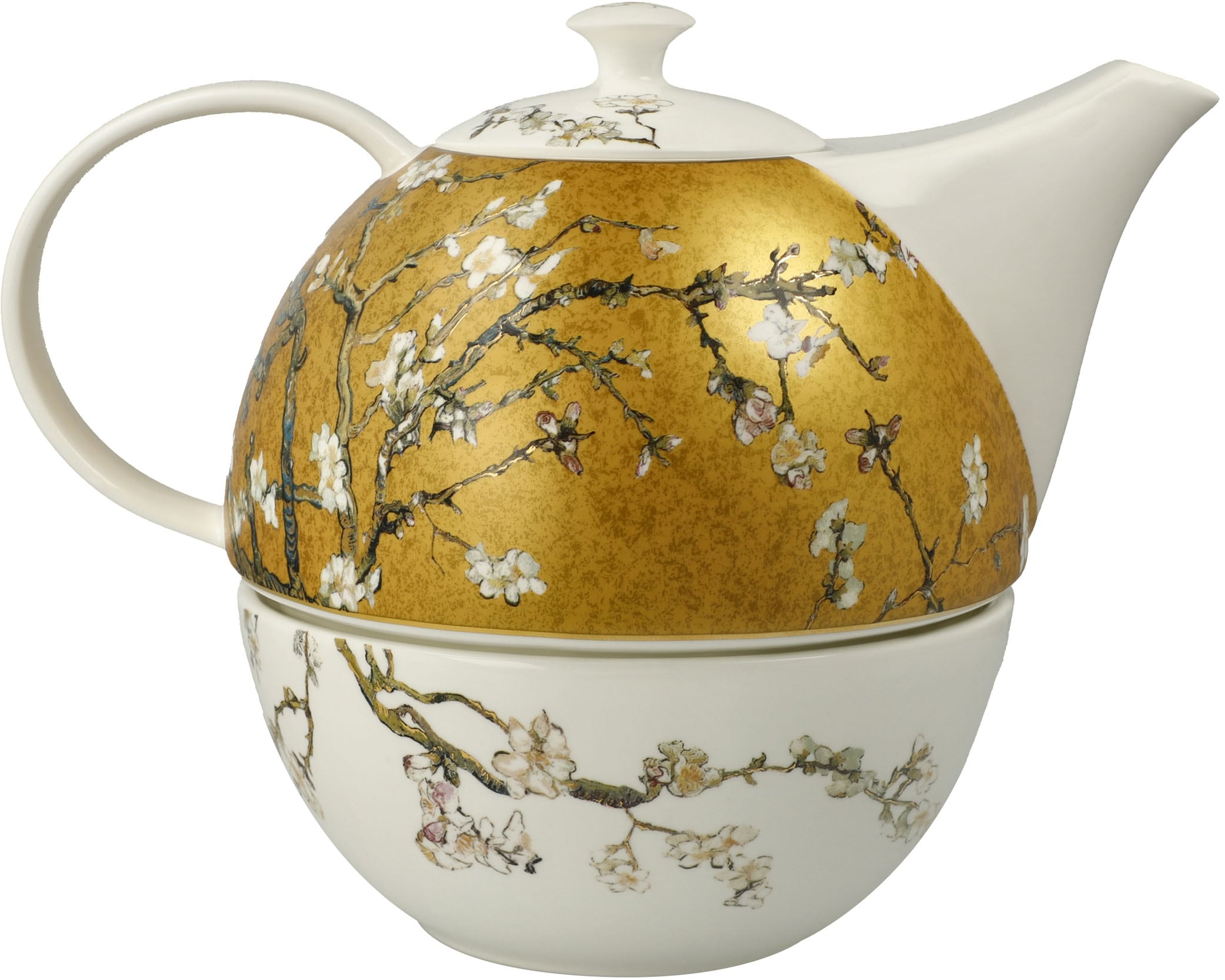 Goebel Pichet »Teekanne mit Stövchen Van Gogh- Mandelbaum« 1 cuis tlg.