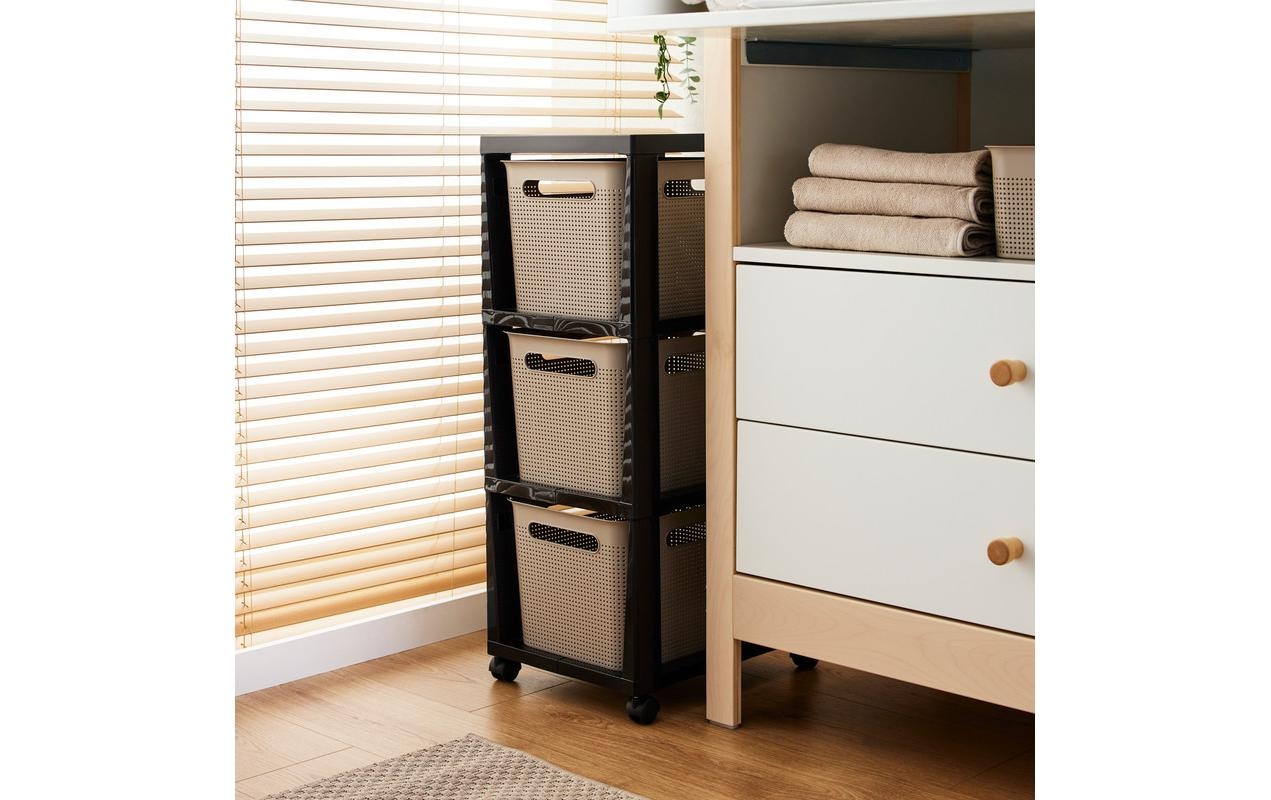 Rotho Babydesign Rollwagen »Schubladenturm PINA Cappuccino«