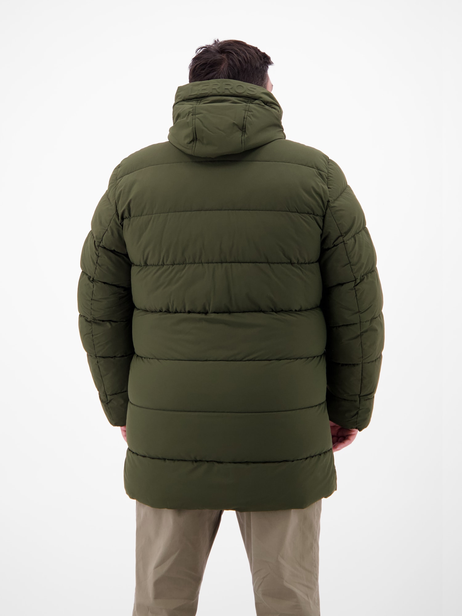 LERROS Veste d'hiver »LERROS Herren Steppjacke in Grossen Grössen« mit Kapuze Wasser- und windabweisend, atmungsaktiv