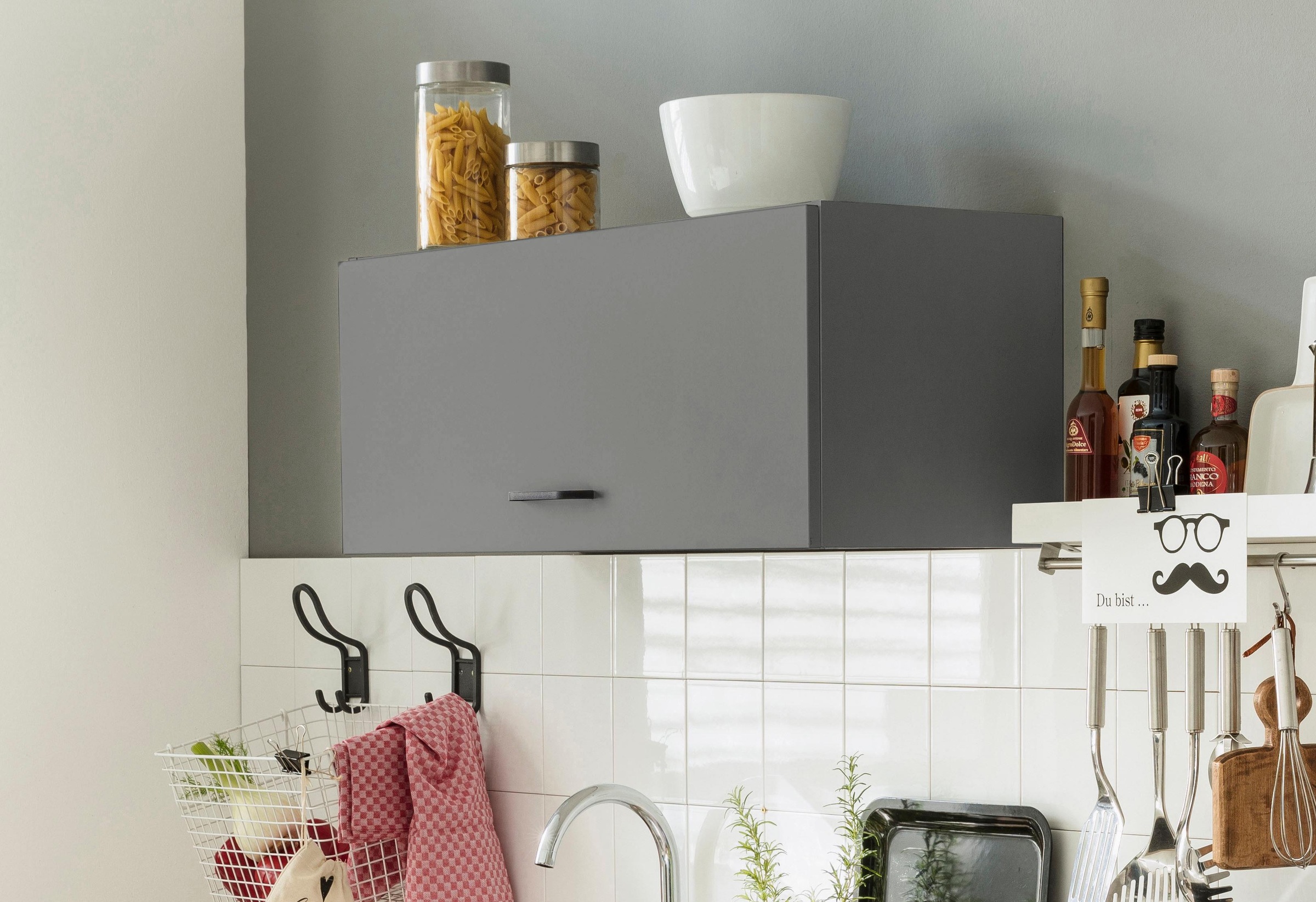 OPTIFIT Klapphängeschrank »Elga«, reite 90 cm, mit Metallgriff und 1 Klappe
