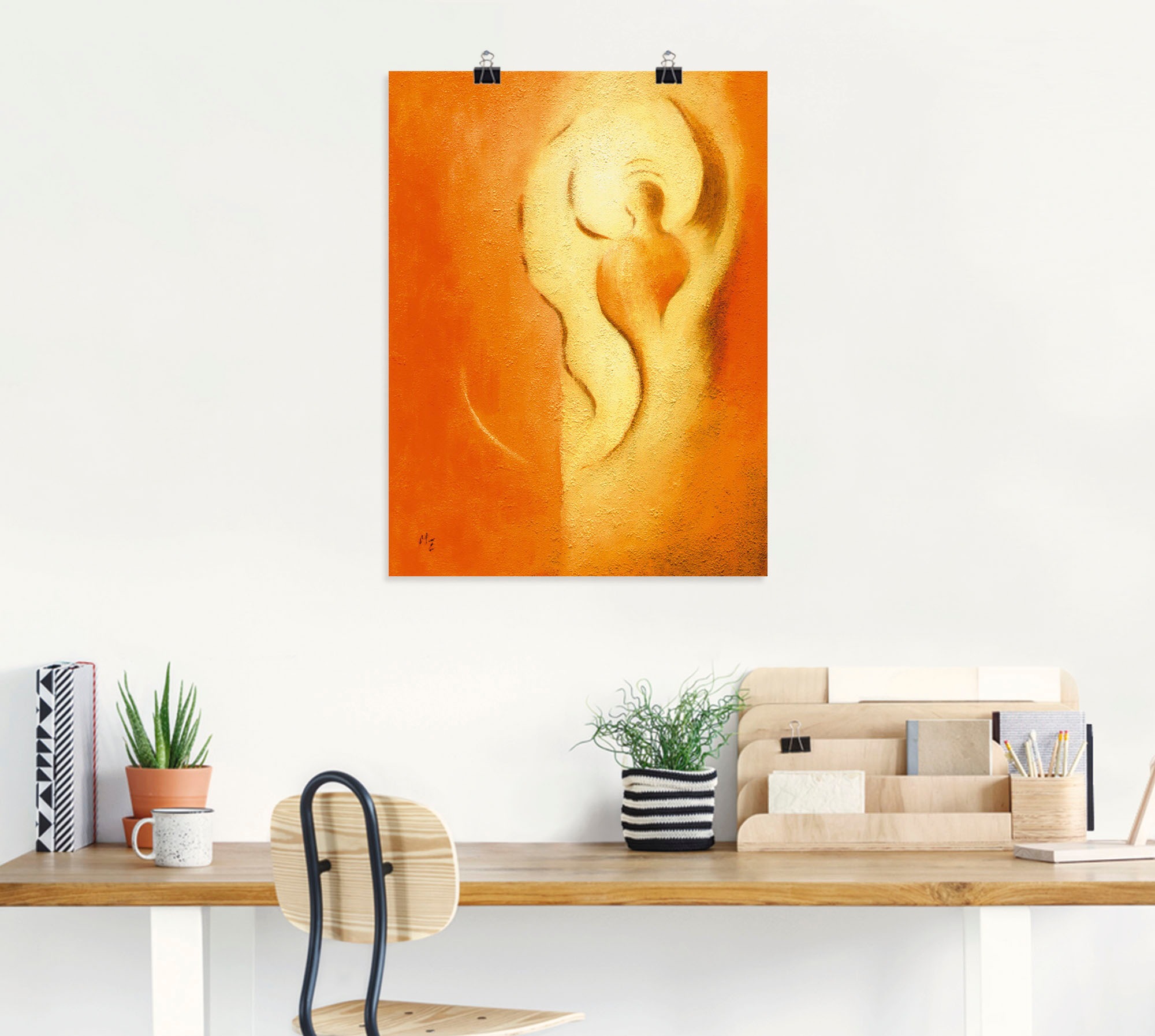 Artland Poster »Engel der Freude« Religion 1 Stk. tlg. als Alubild, Leinwandbild, Wandaufkleber oder Poster in versch. Grössen