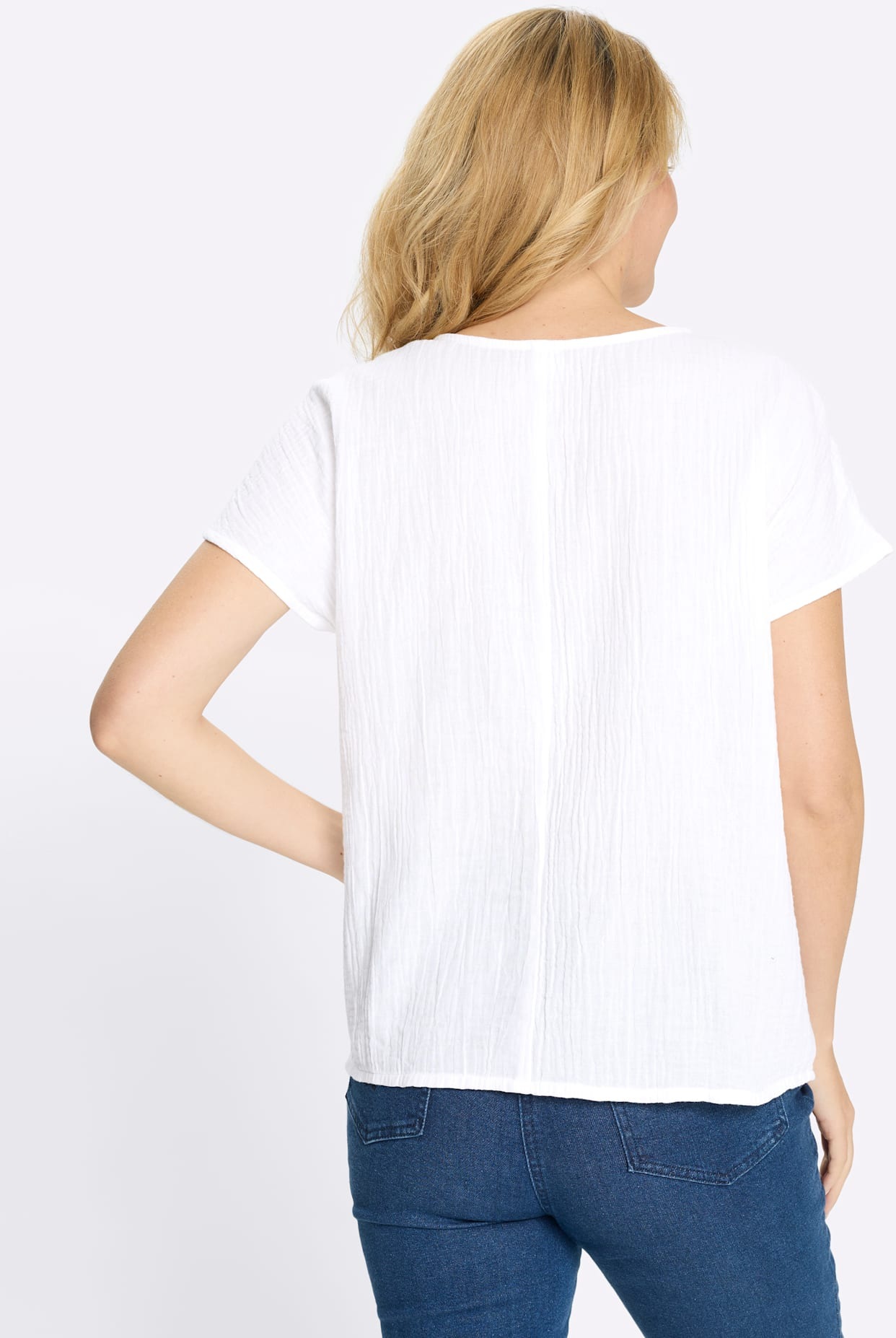 Classic Basics Schlupfbluse
