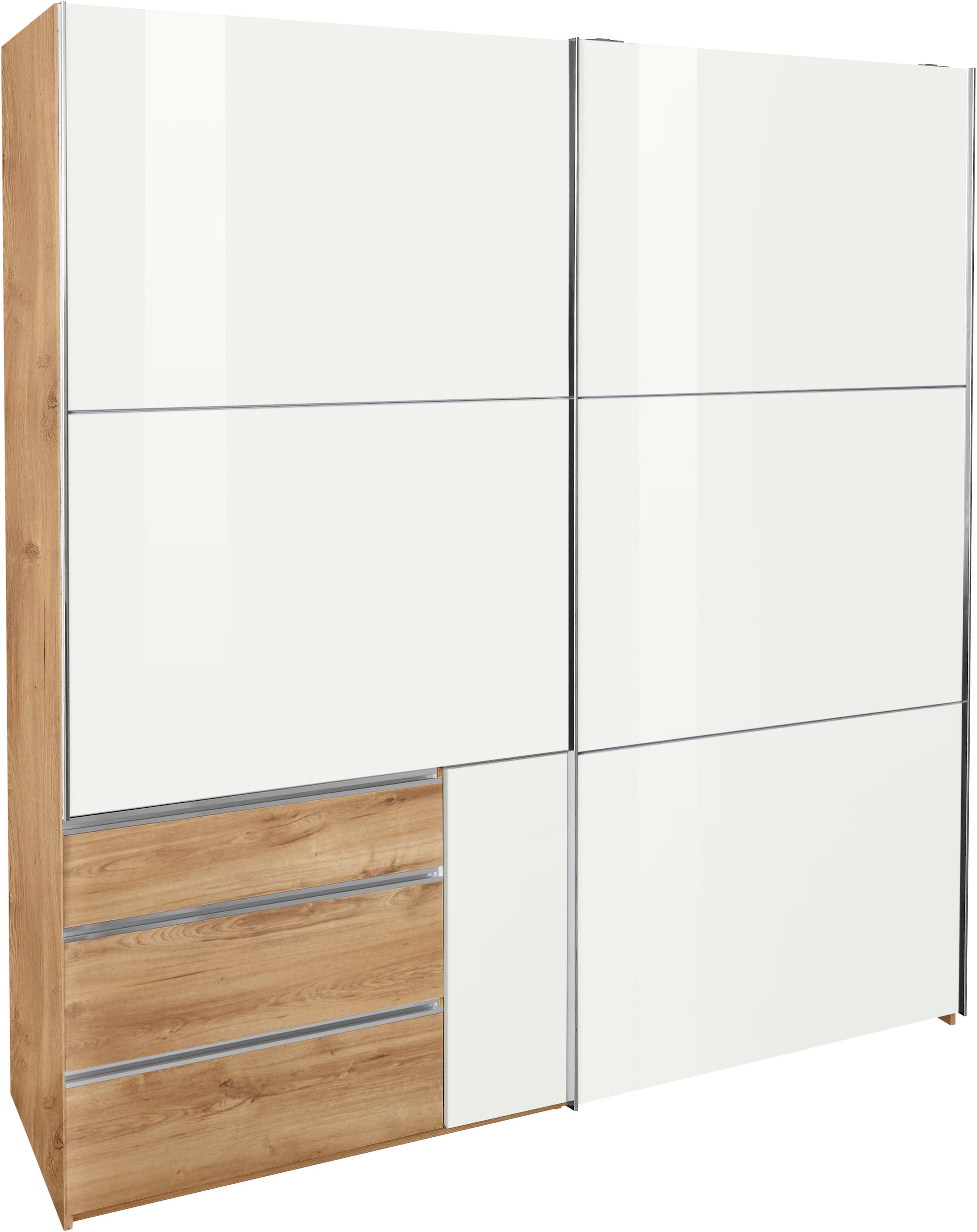 Image of Wimex Schwebetürenschrank "Level by fresh to go" mit Glastüren
