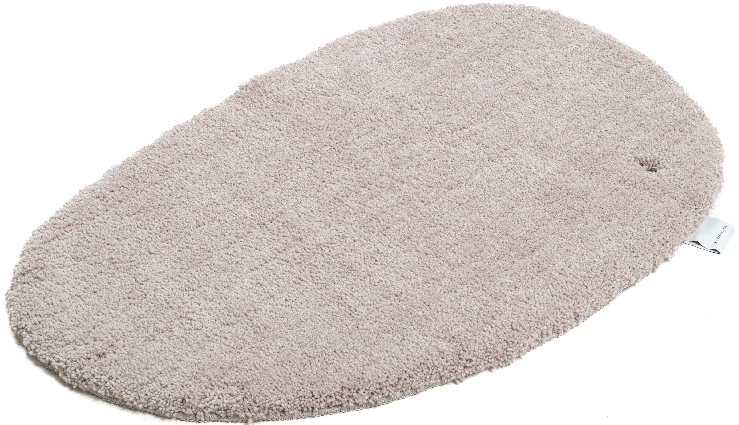 TOM TAILOR HOME Badematte »Cozy Bath UNI«, rutschhemmend beschichtet, fussbodenheizungsgeeignet, Badteppich, Uni Farben, rechteckig, rund und oval erhältlich