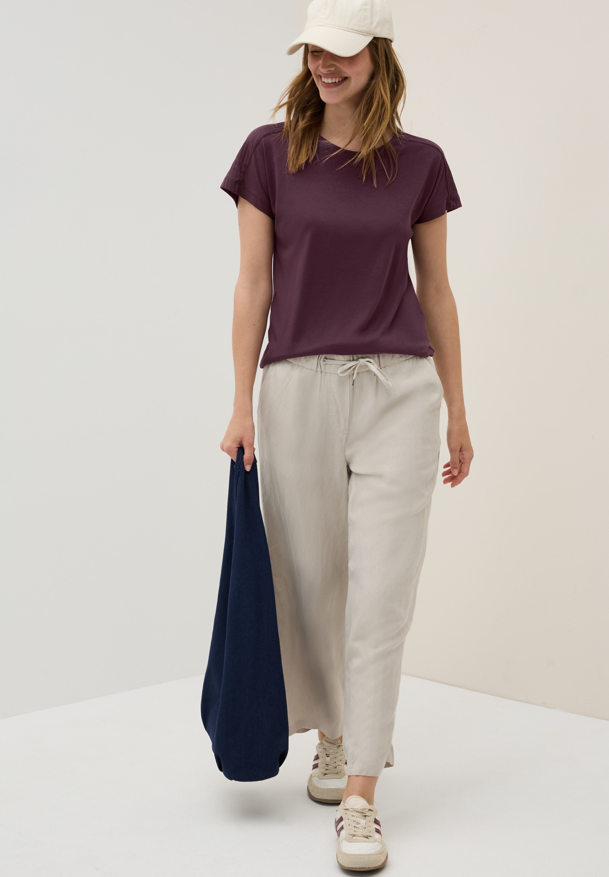 Cecil T-Shirt, in Ausbrenner-Optik