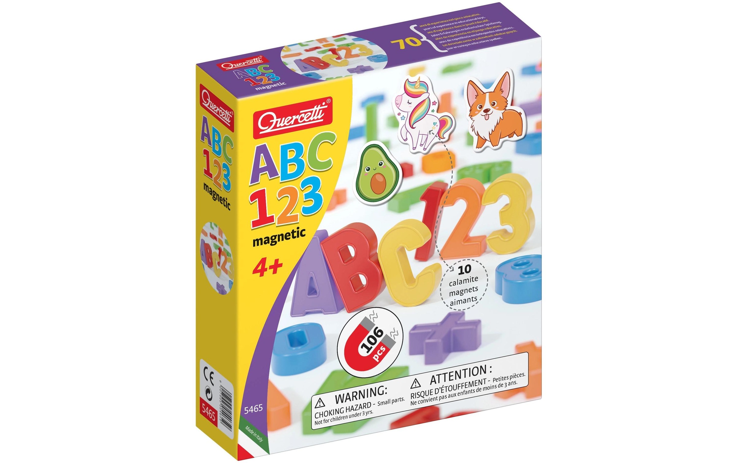 Image of Quercetti Magnet "ABC & 123"