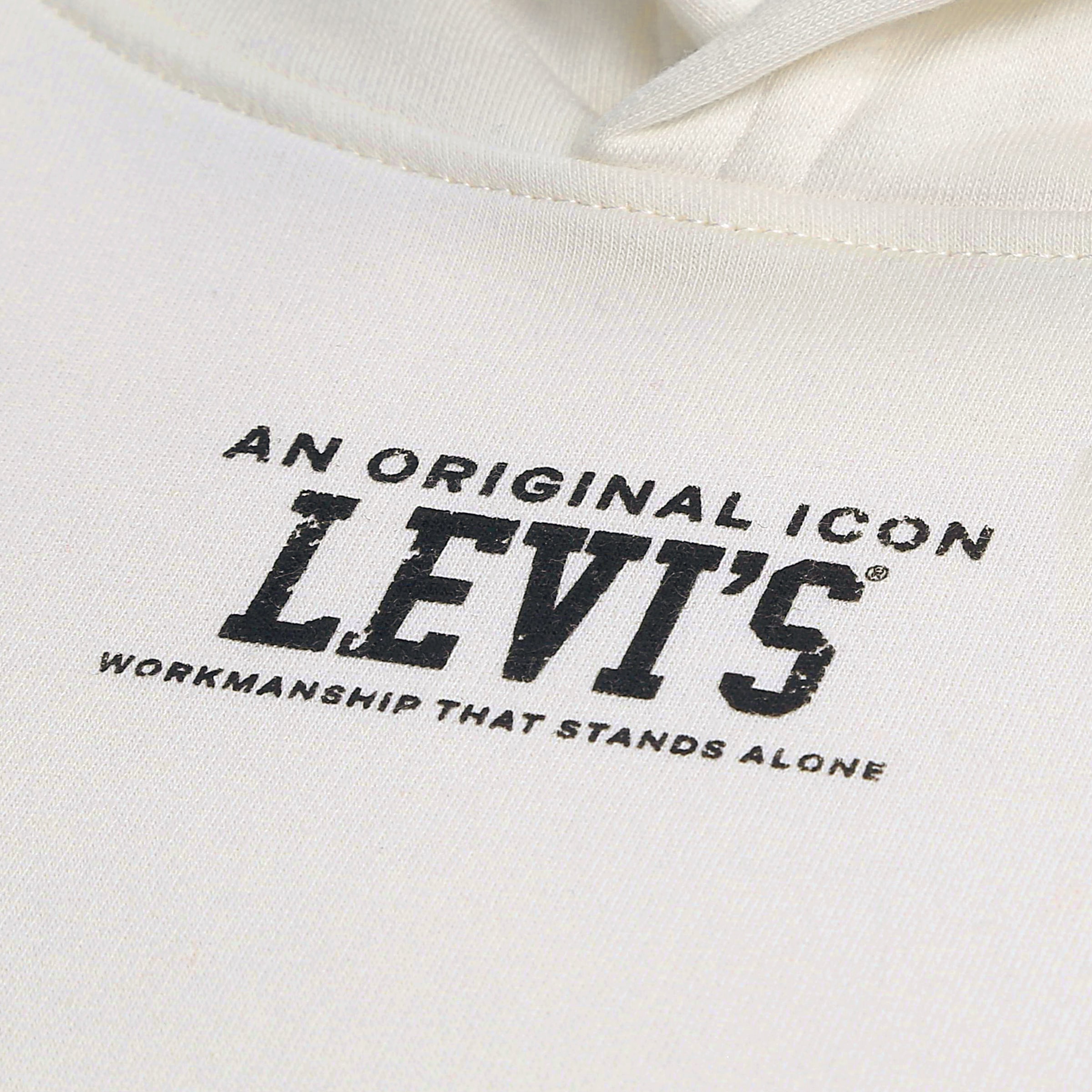 Levi's® Kids Sweat-shirt »LVB REV THE ENGINE HOODIE«, pour garçons, avec capuche et grand imprimé dans le dos
