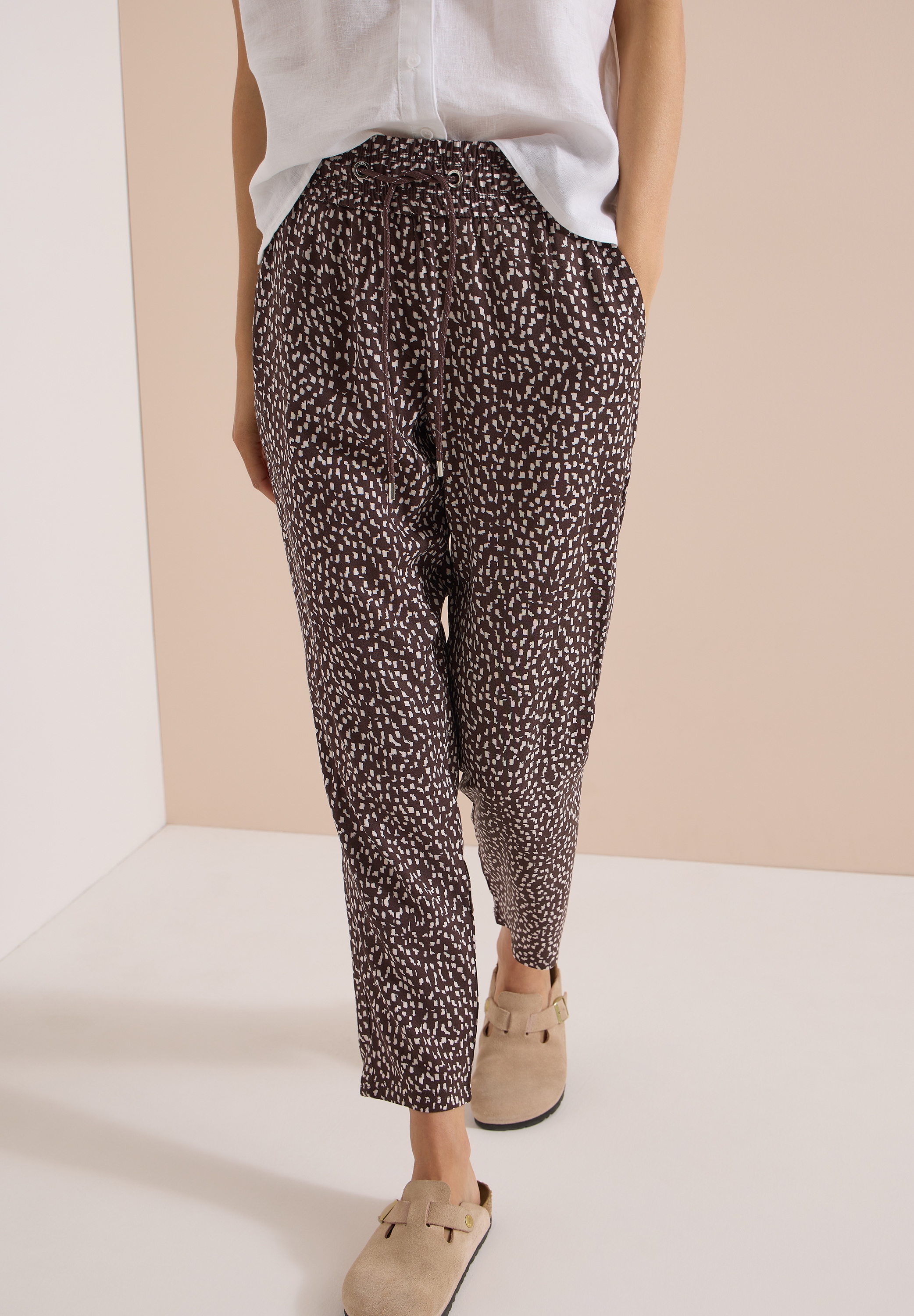 Cecil 7/8-Hose »Style Chelsea«  Sommerhose, grafisches Muster, Elastikbund