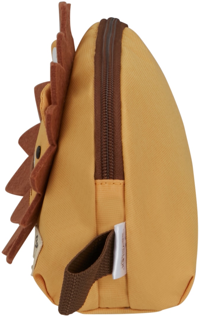 Samsonite Kulturbeutel »Happy Sammies ECO, Lion Lester«, Reiseetui Waschtasche aus recyceltem Material
