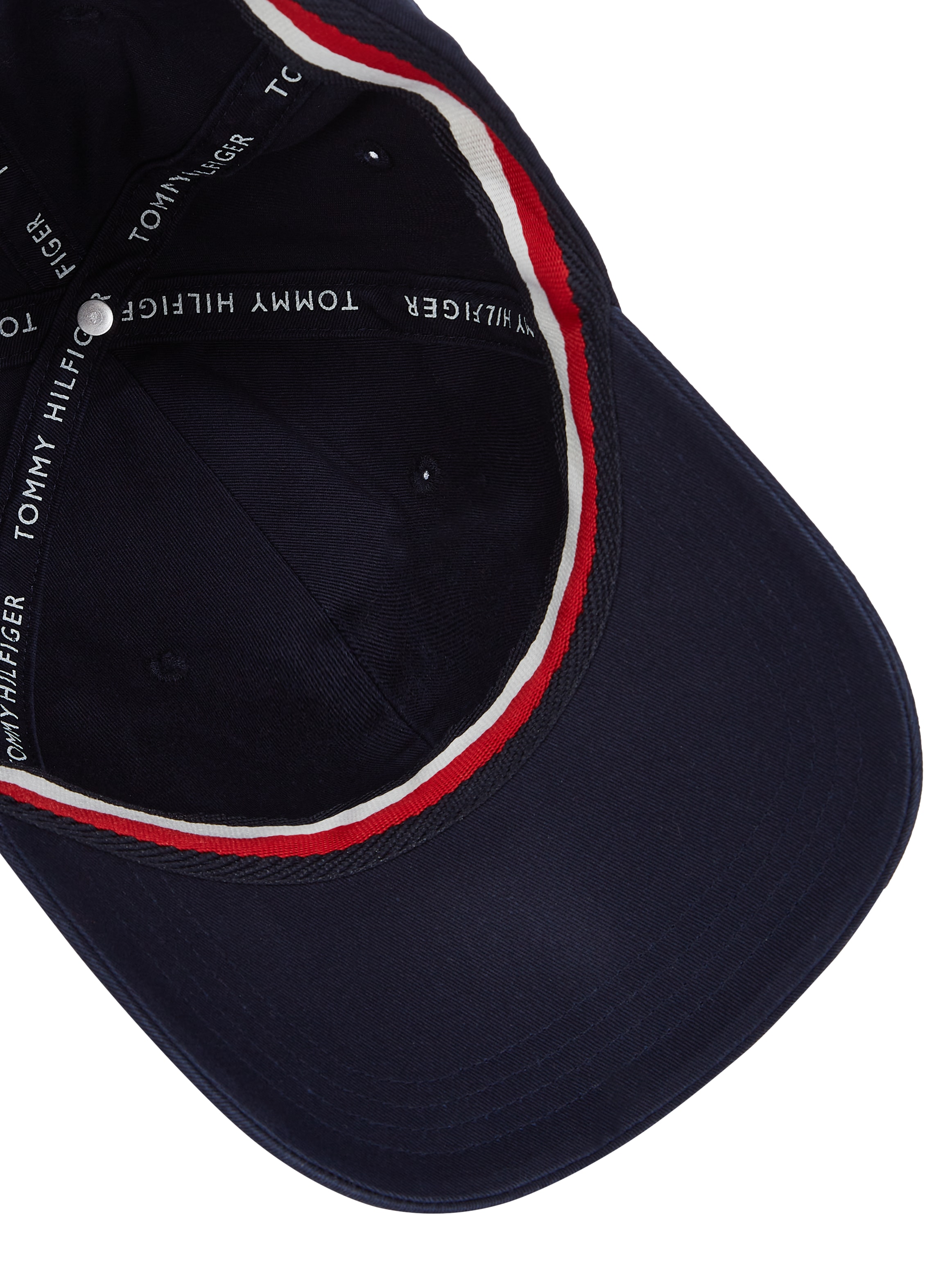 Tommy Hilfiger Baseball Cap »ESSENTIAL FLAG SOFT CAP«, Logostickerei, flexibel grössenverstellbar UNISEX