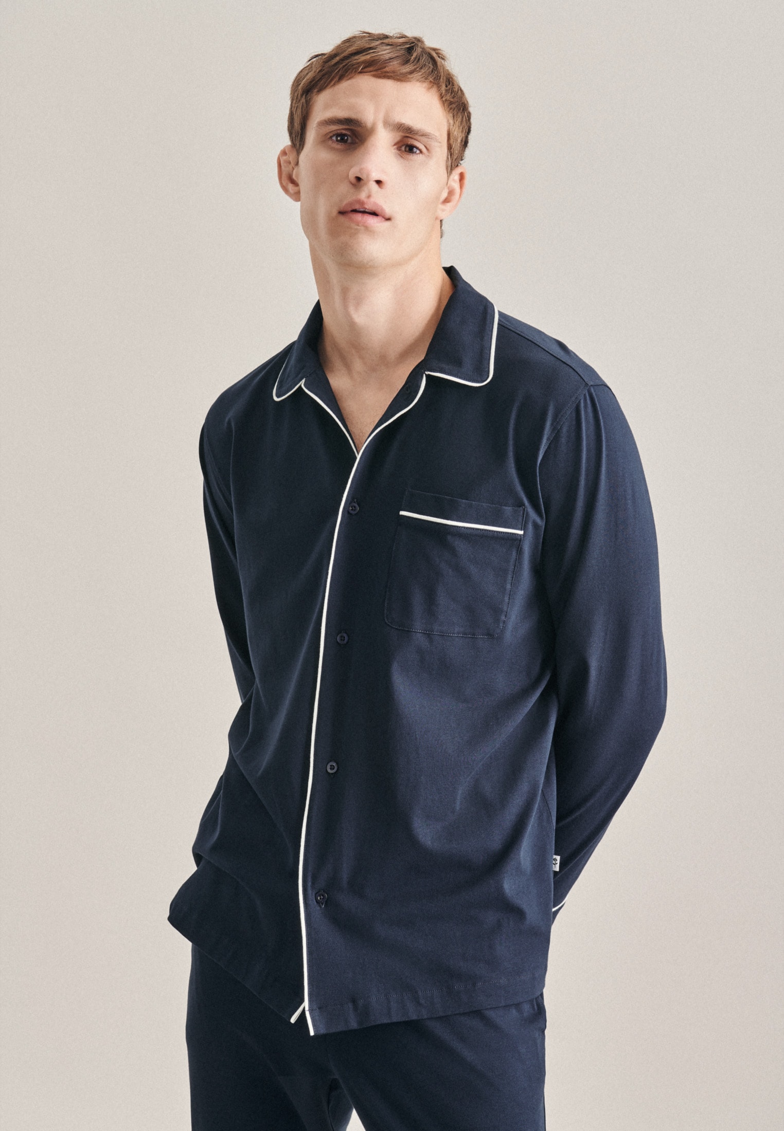 seidensticker Pantalon de nuit »Schwarze Rose«