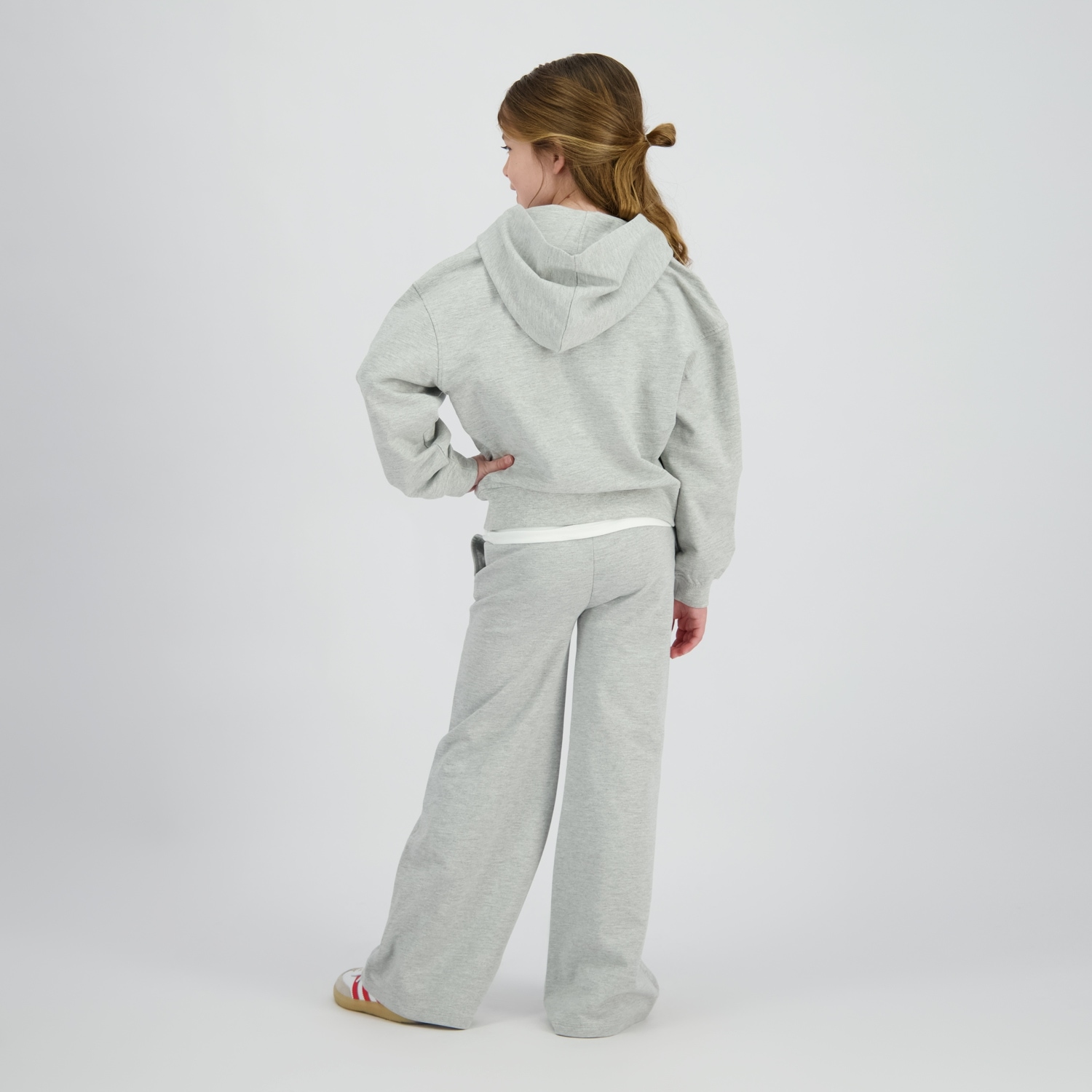 Vingino Pantalon sweat  avec jambe évasée et élastique, pour filles