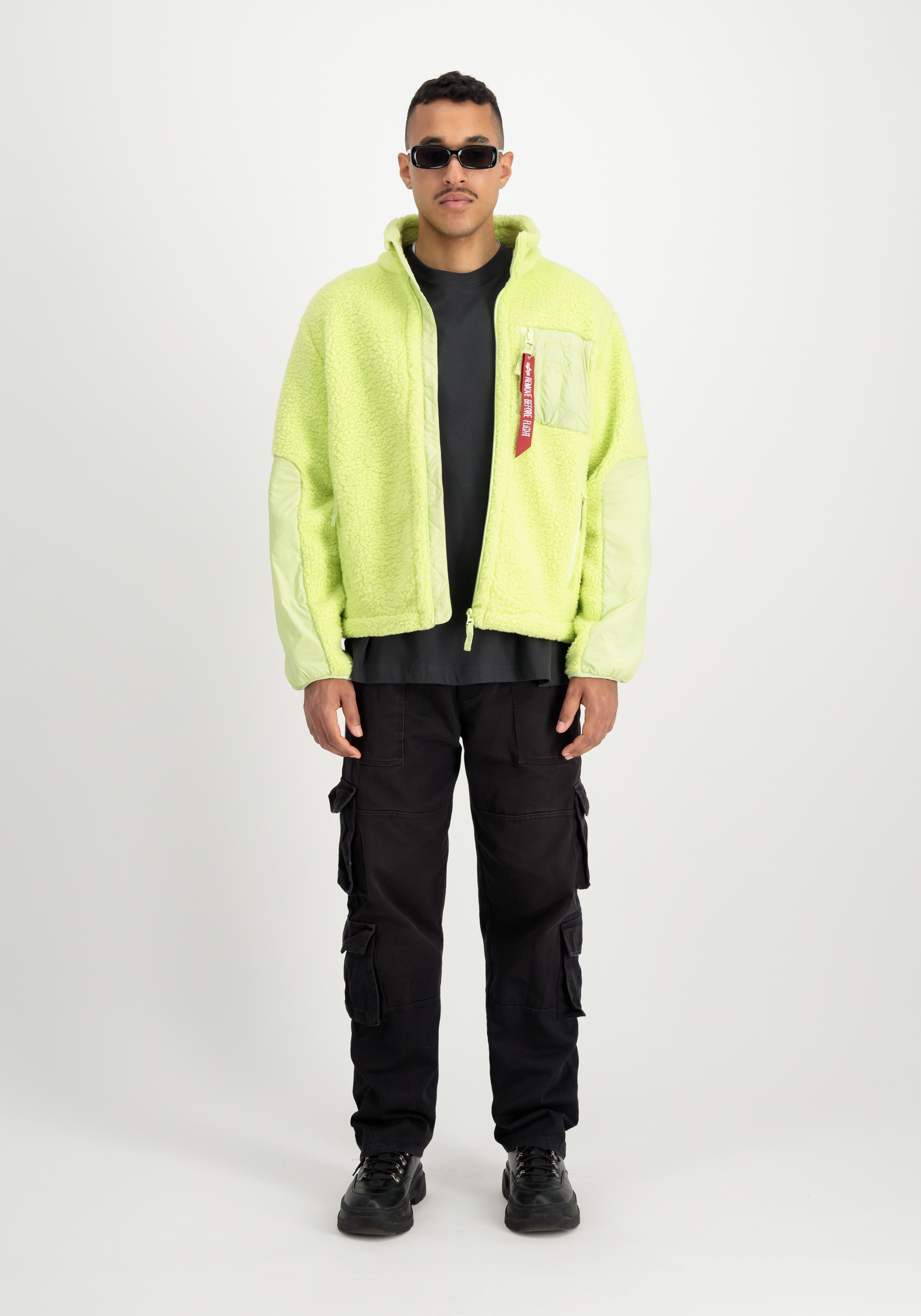 Alpha Industries Funktionsjacke »Sherpa Zip-Jacket«