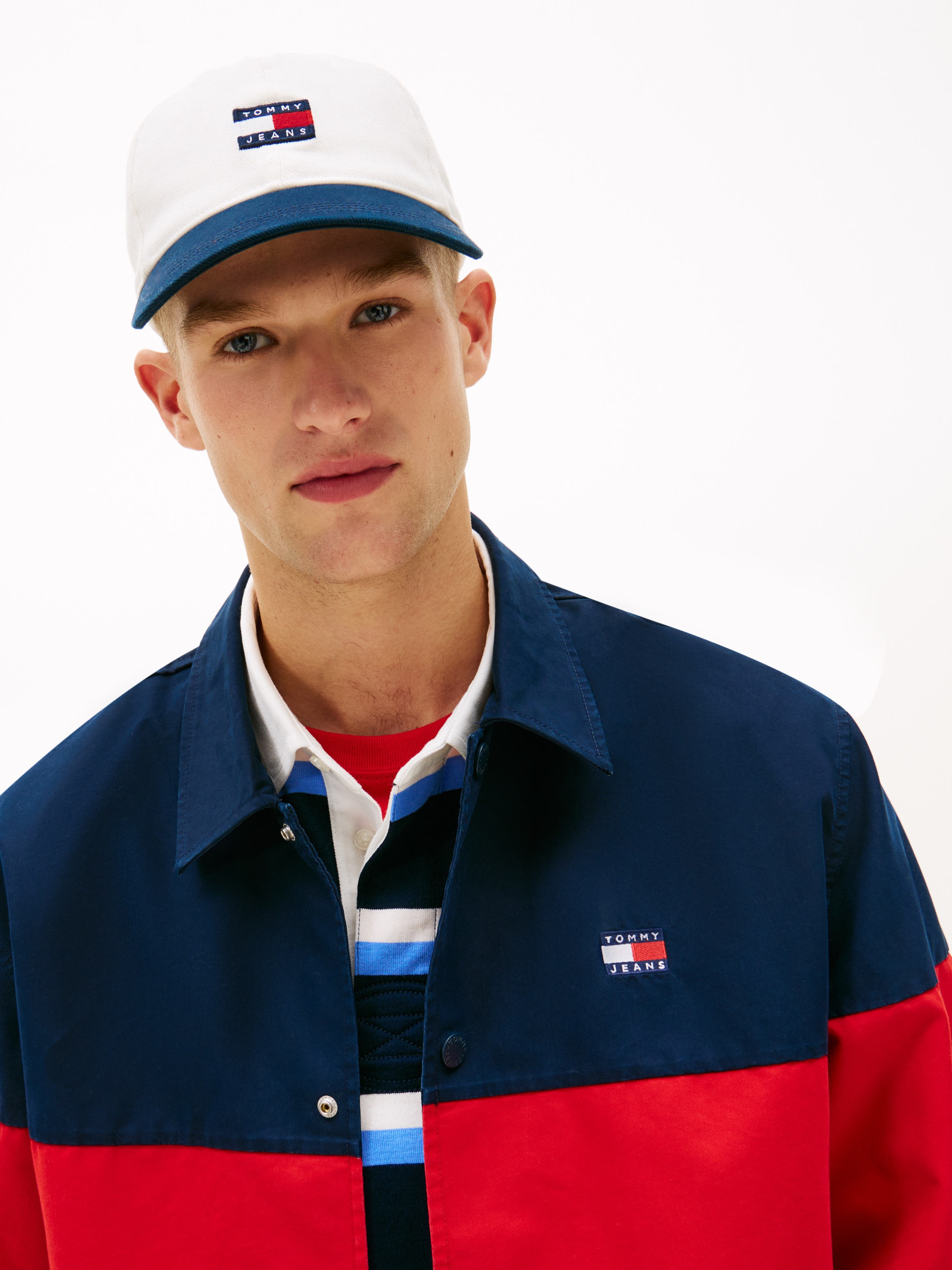 Tommy Jeans Casquette de baseball »TJM HERITAGE WASHED« Regular fit mit festem Schirm