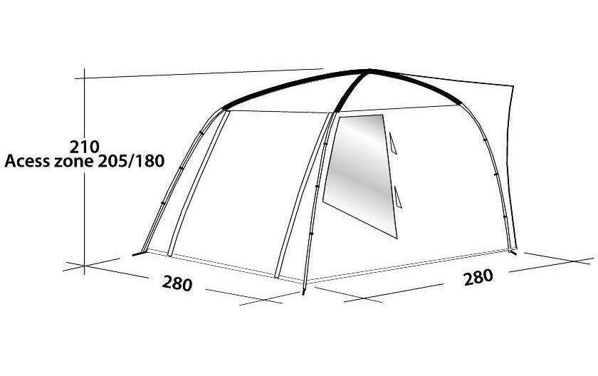 easy camp Vorzelt »Fairfields«