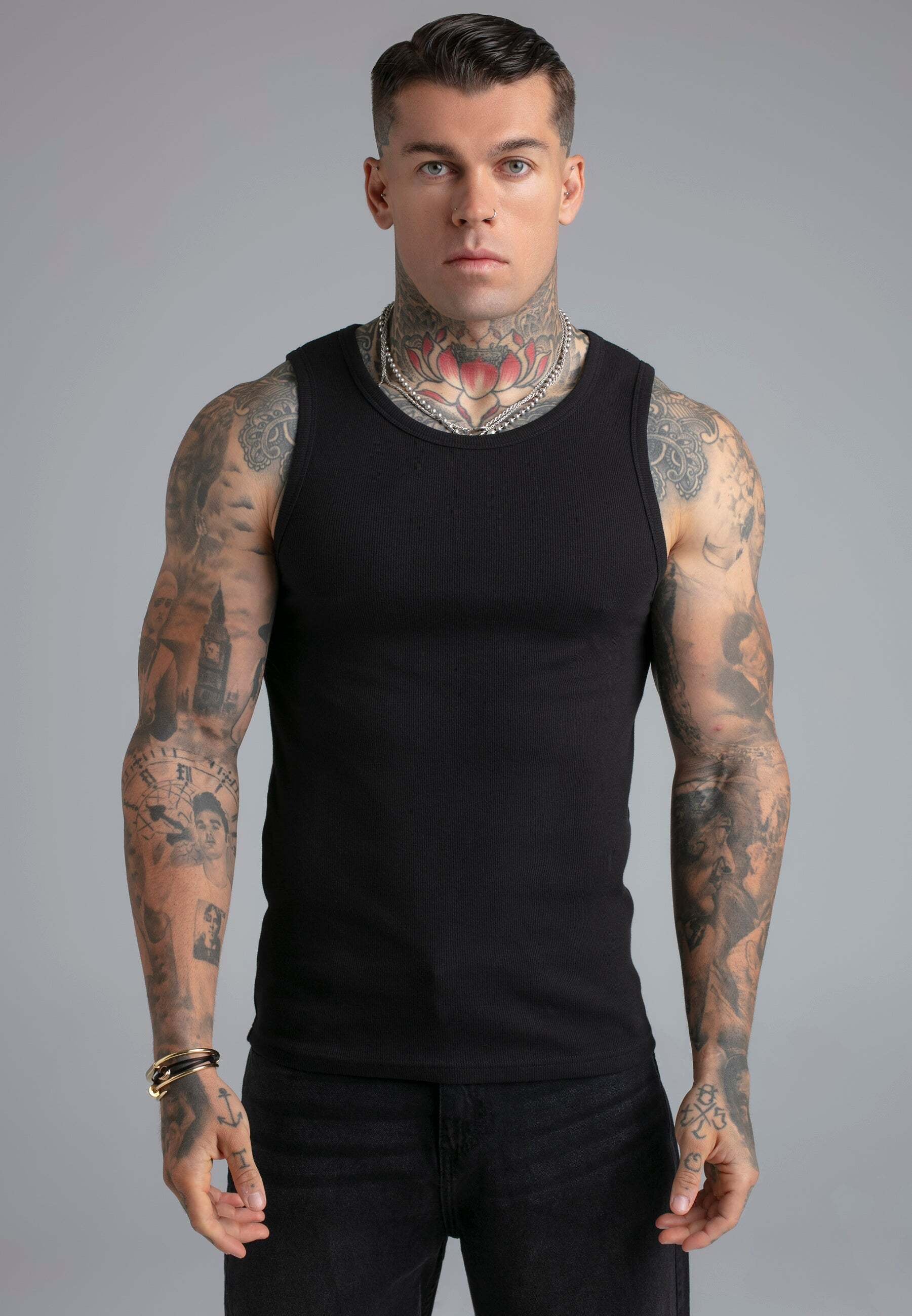Siksilk Débardeur »Siksilk Top Ribbed«