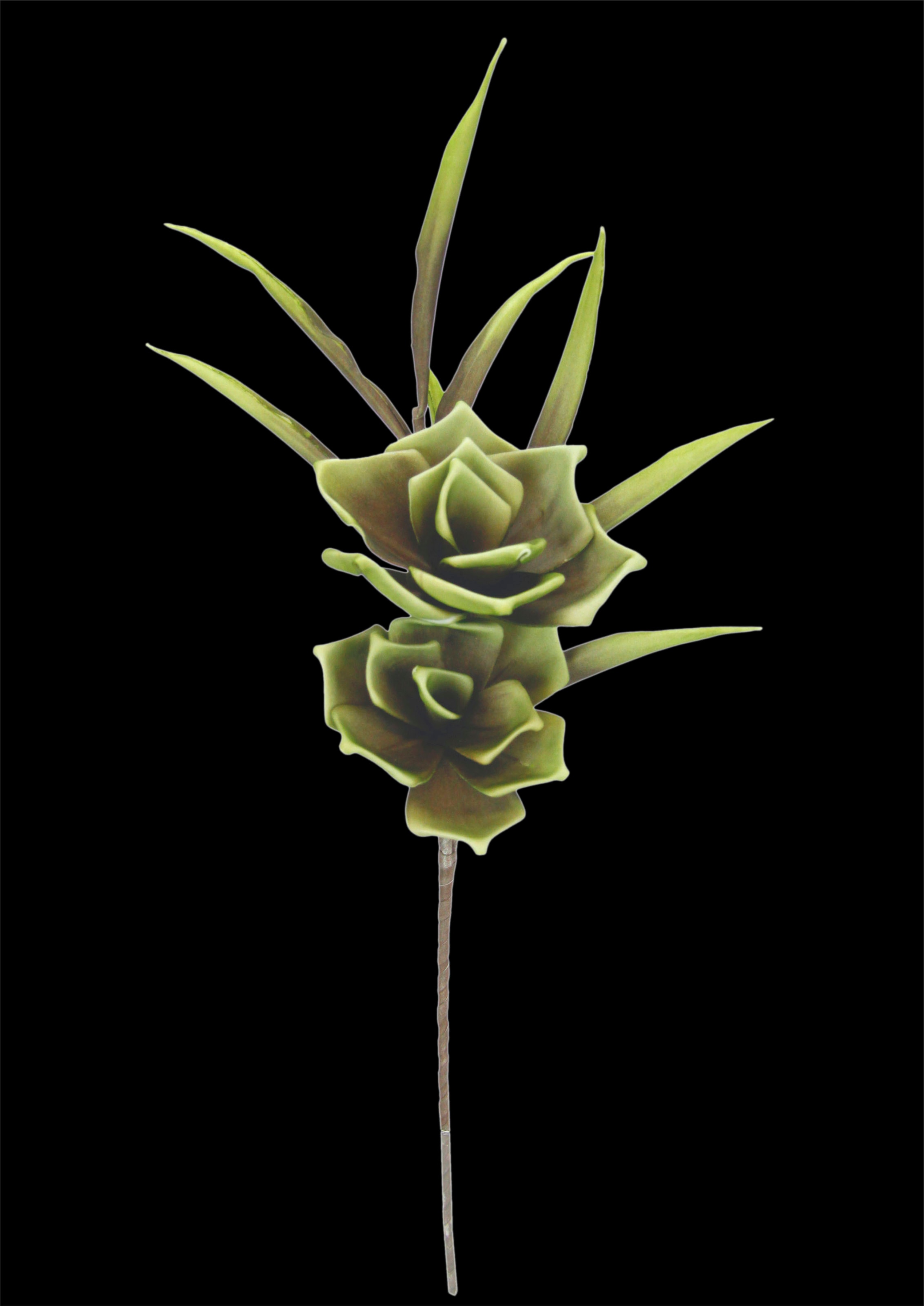 I.GE.A. Kunstblume »Softschaum-Rose«, Rosenzweig