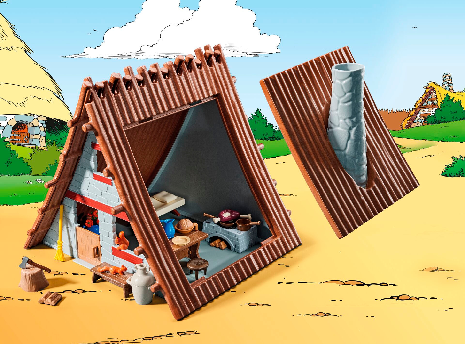 Playmobil® Konstruktions-Spielset »Asterix: Asterix' Haus (71828), Playmobil Asterix« Made in Germany