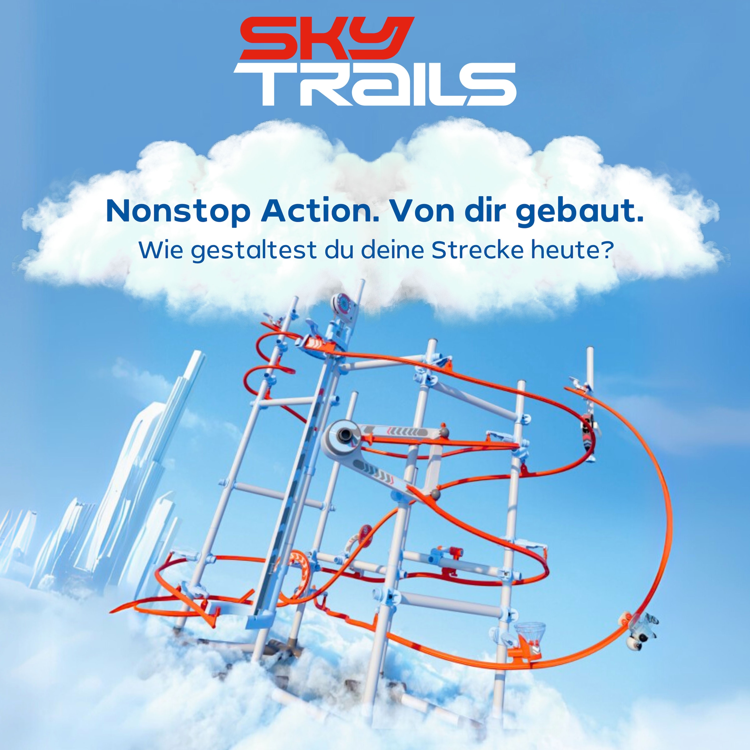 Playmobil® Konstruktions-Spielset »Looping a2 (71972), Sky Trails« Made in Europe