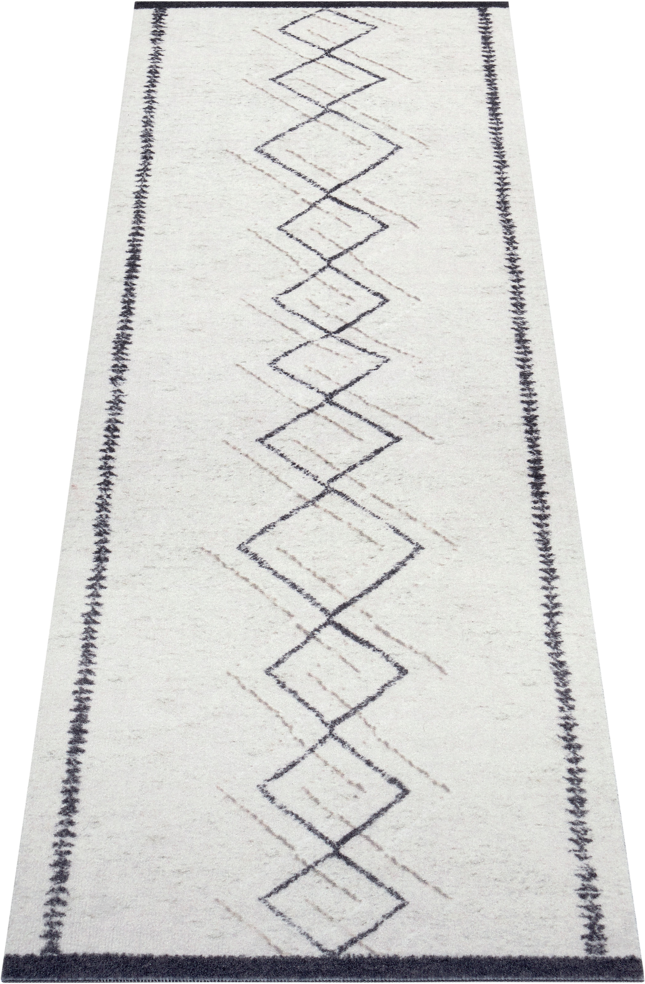 Image of Zala Living Läufer »Grafica«, rechteckig, 5 mm Höhe, Flachgewebe, Scandi Look, Grafisches Design, Küche, Flur, strapazierfähig, pflegeleicht, rutschfest bei Ackermann Versand Schweiz