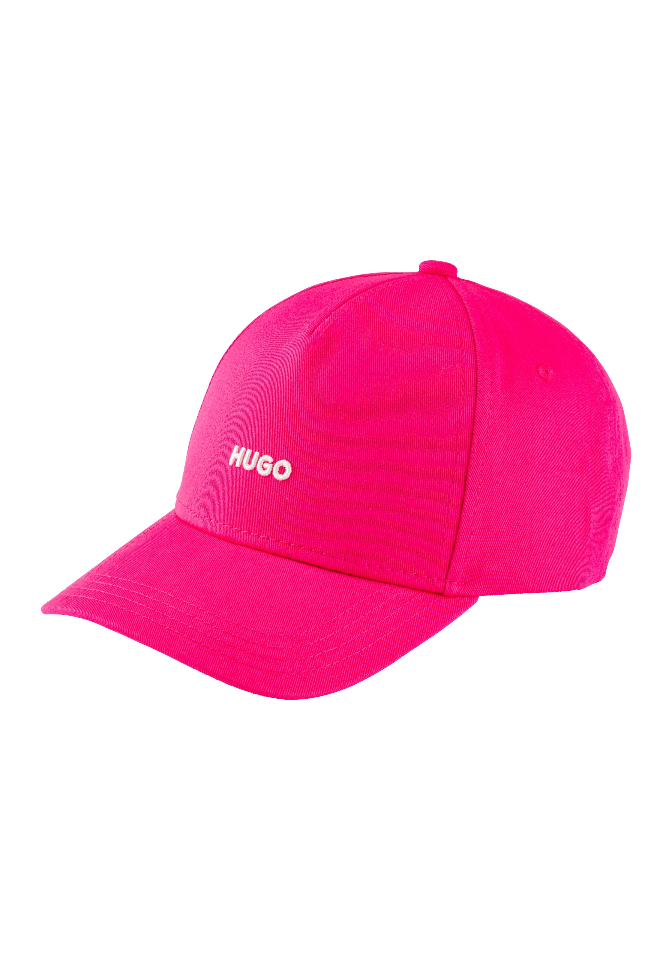 HUGO Baseball Cap »Cara«, mit kontrastfarbenen Logoschriftzug, verstellbarer Verschluss