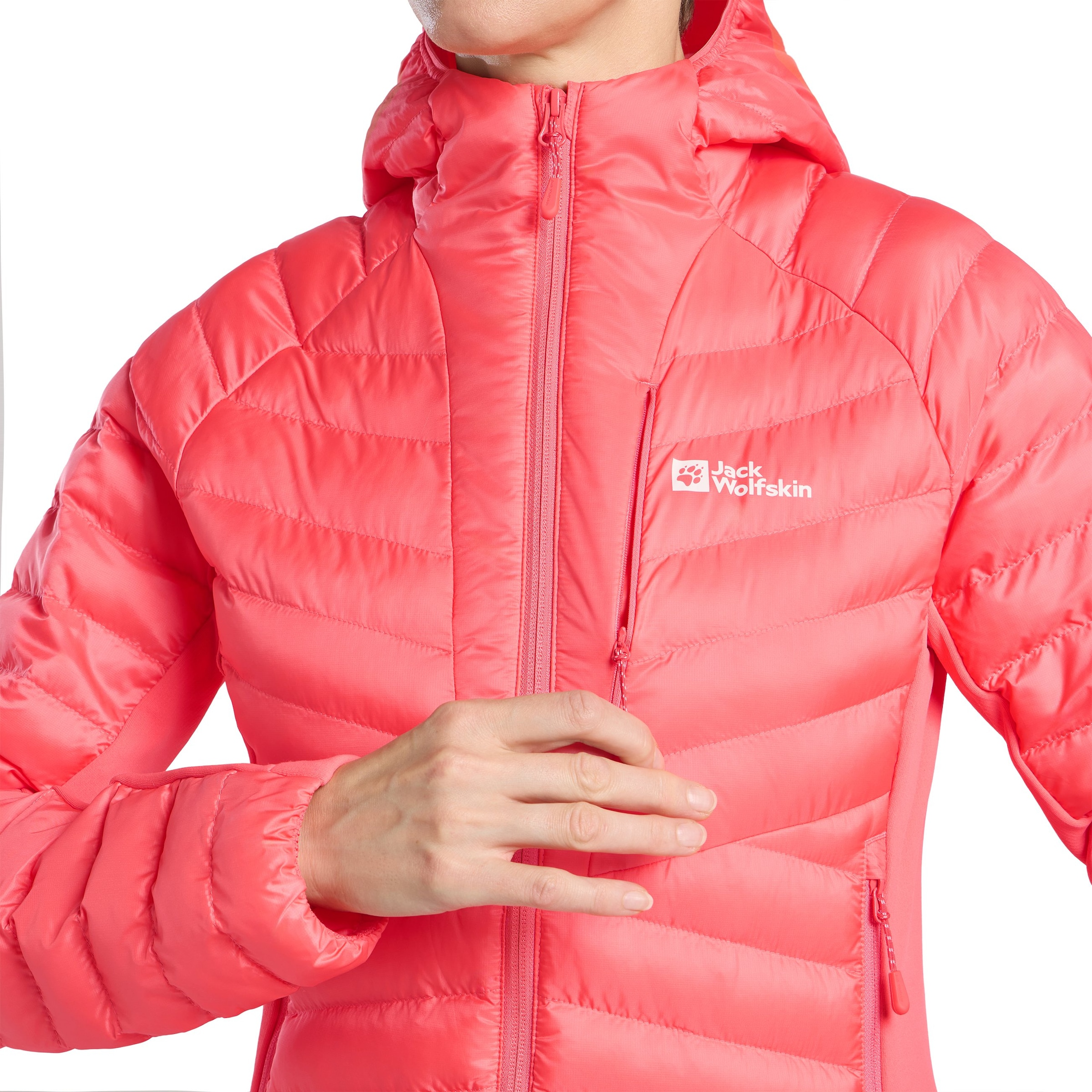 Jack Wolfskin Funktionsjacke »ROUTEBURN PRO INS JKT W« mit Kapuze