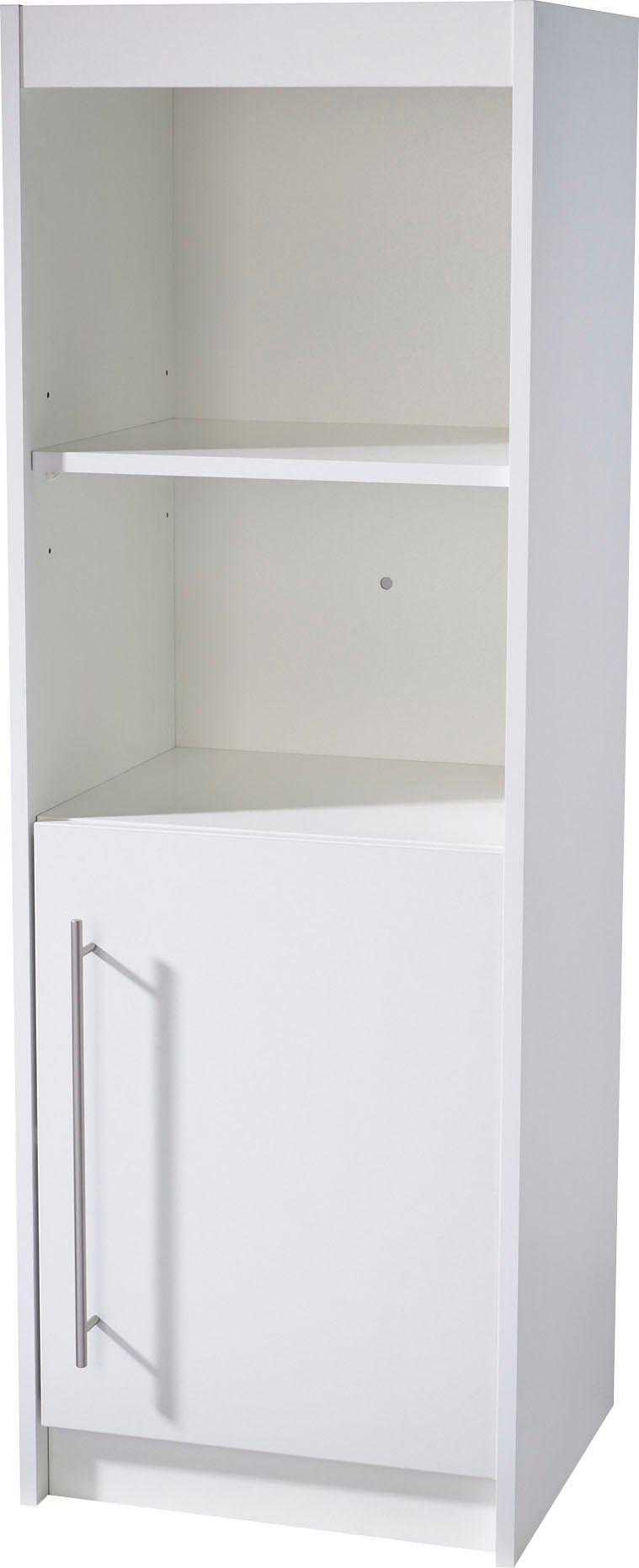 Standregal »Regal Maren 125 cm hoch - Weiss«, modernes Bücher- oder Dekoregal, 2...