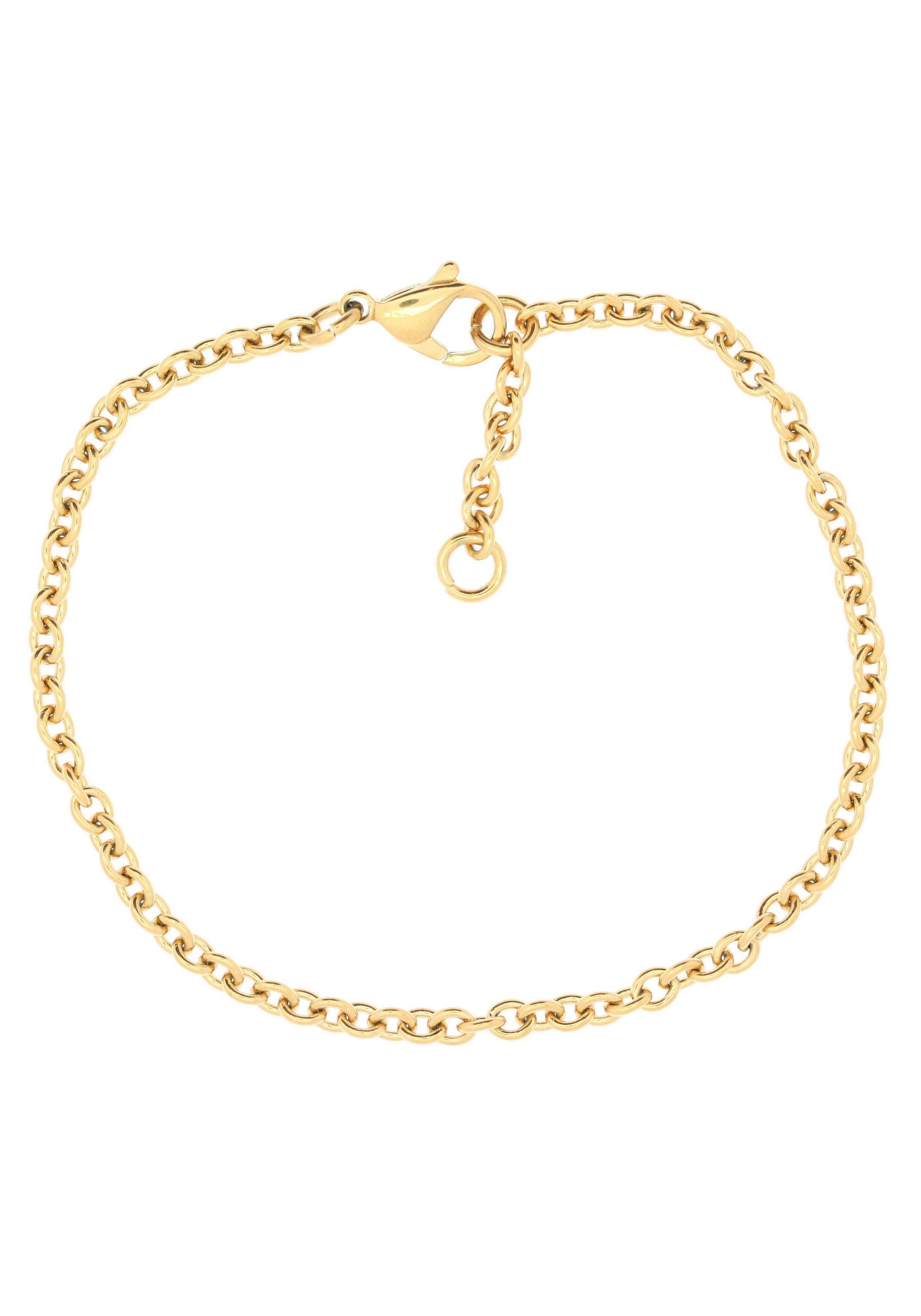 Image of Firetti Edelstahlarmband »Ankerkettengliederung, 2,9 mm breit, gelbgoldfarben«, Made in Germany bei Ackermann Versand Schweiz