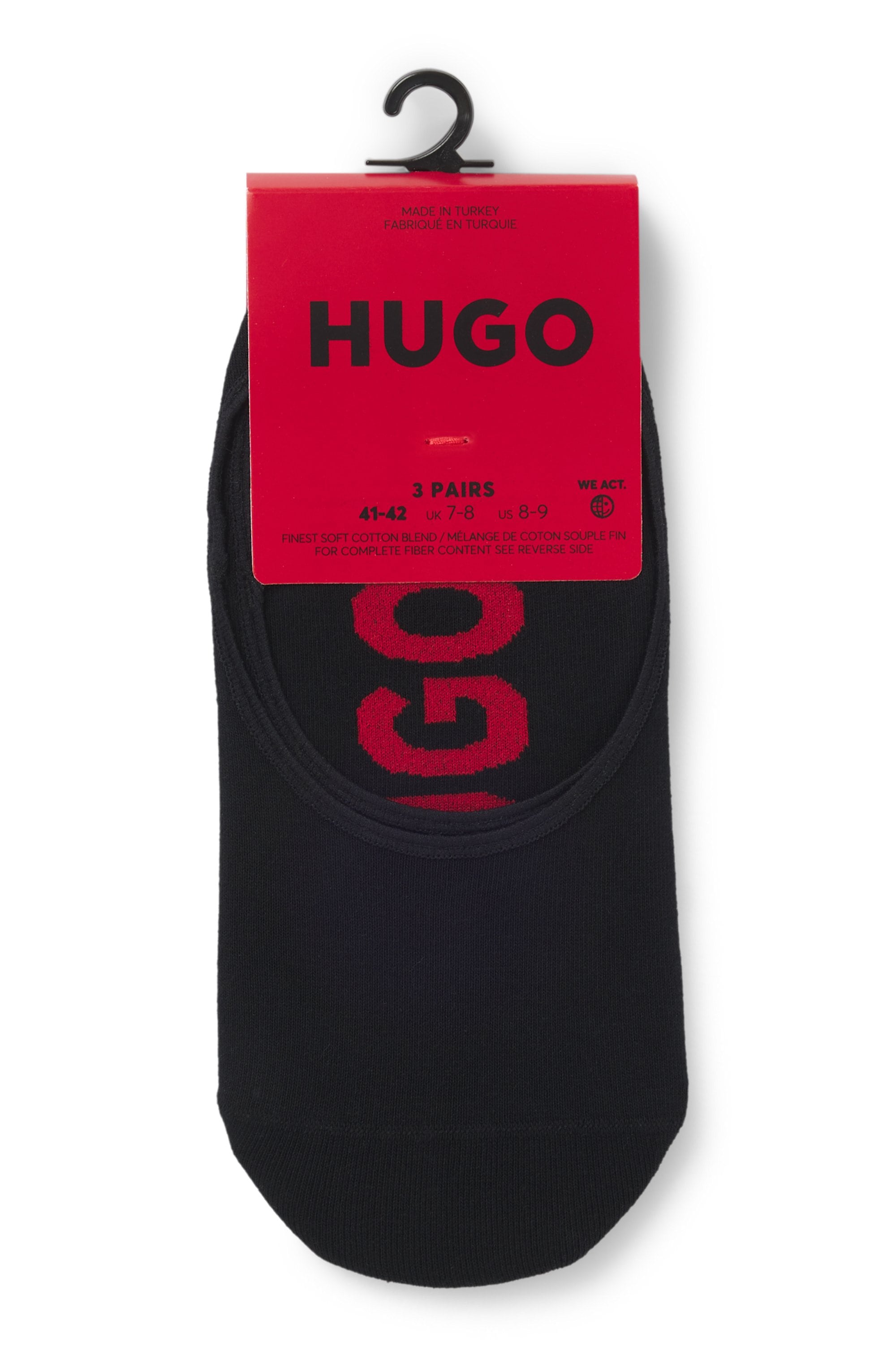 HUGO Underwear Füsslinge »3P SL LOGO CC«, (3 Paar)