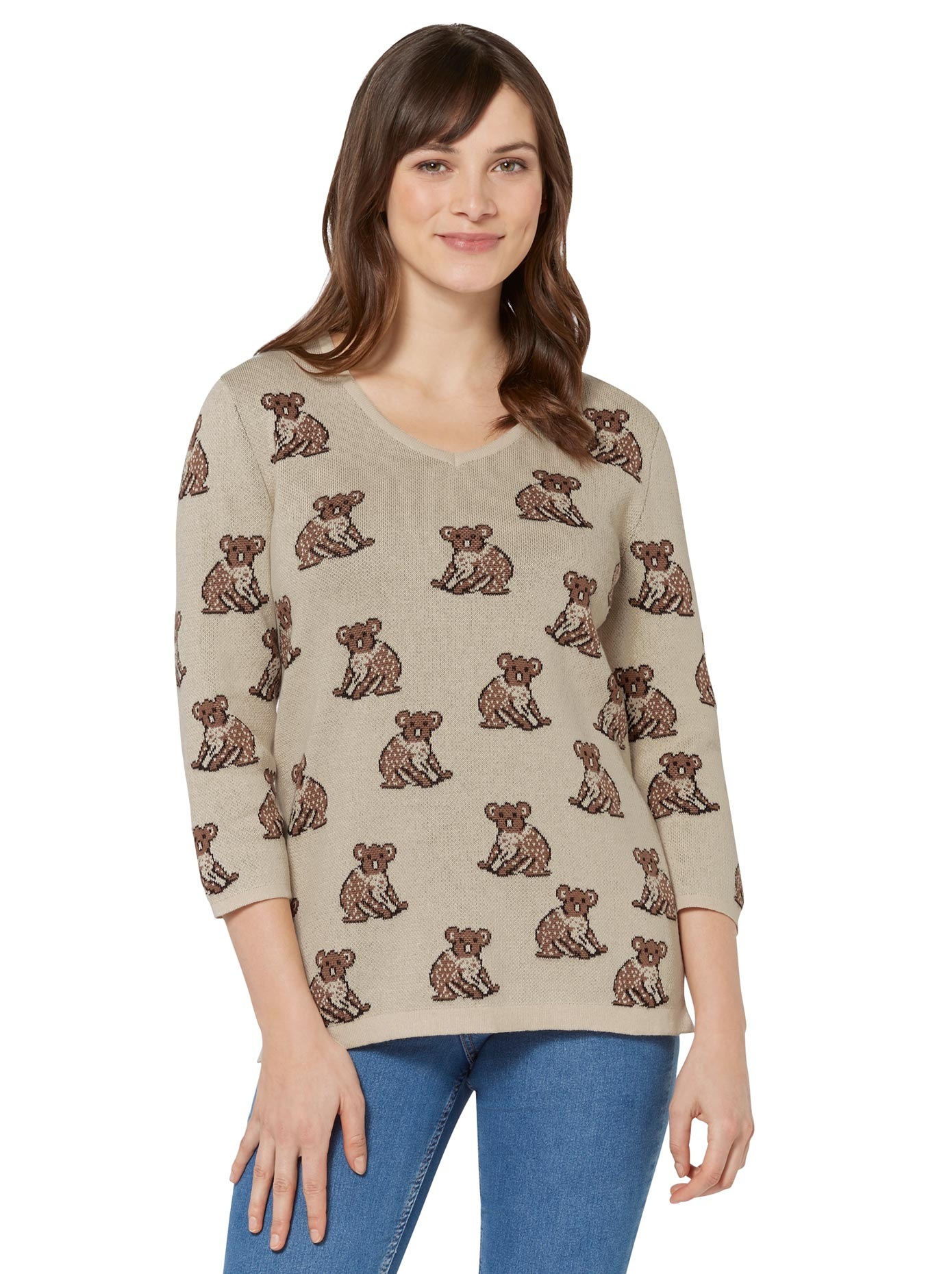 Image of Ambria 3/4 Arm-Pullover »Pullover« bei Ackermann Versand Schweiz