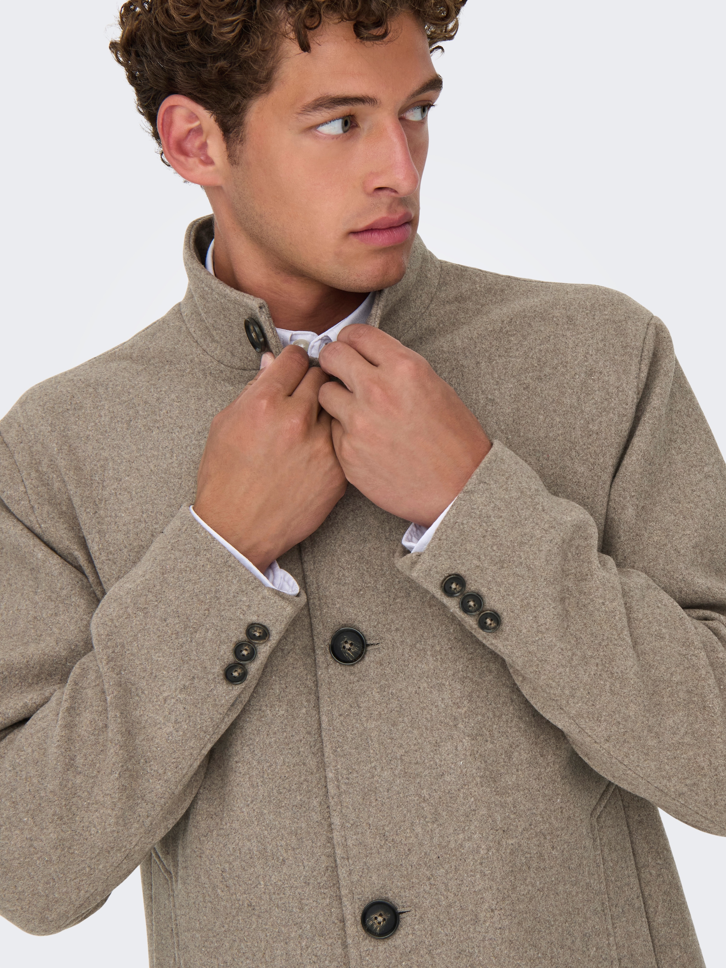 ONLY & SONS Manteau court »ONSCHARLES WOOL COAT OTW«