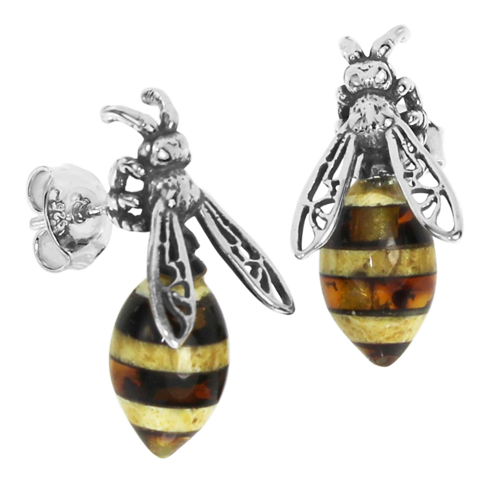 Image of OSTSEE-SCHMUCK Paar Ohrstecker "Ostsee-Schmuck Ohrstecker Wespe Ohrstecker Wespe"