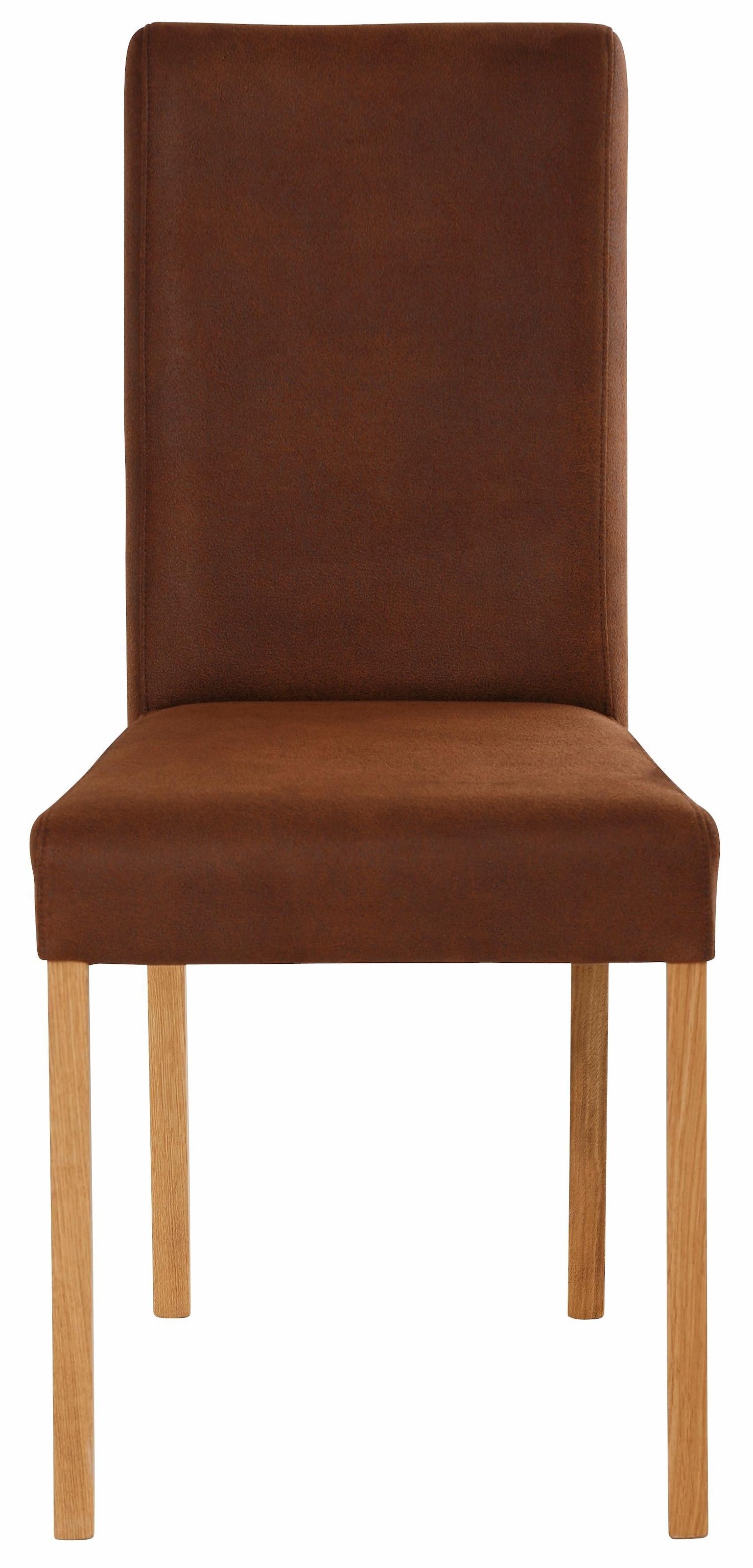 Home affaire Chaise à 4 pieds »Bologna« (Set) 2 cuisGestell aus Massivholz