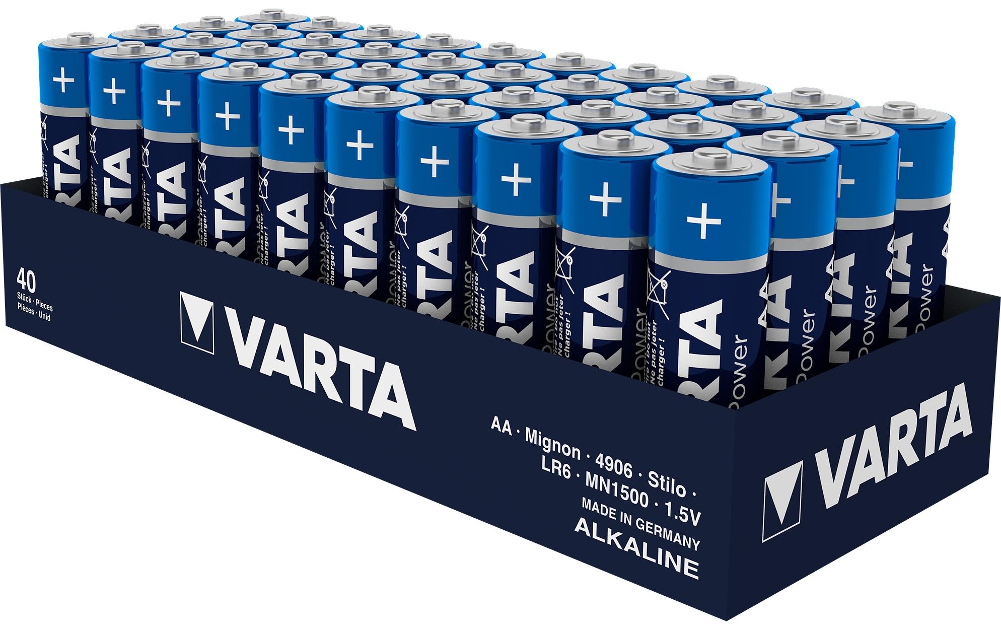 VARTA Batterie »Longlife Power AA 40«