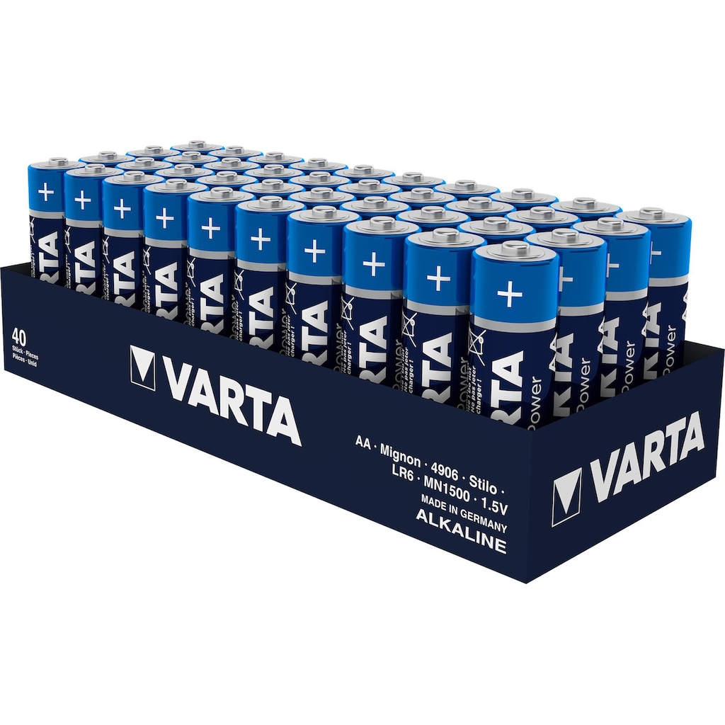 VARTA Batterie »Longlife Power AA 40«