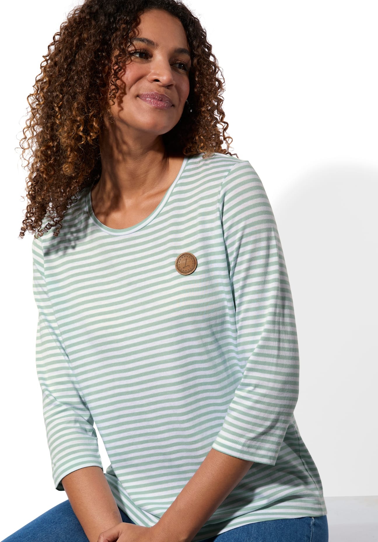 Casual Looks T-shirt à manches 3/4 »Kurzarm-Shirt« 1 pièces