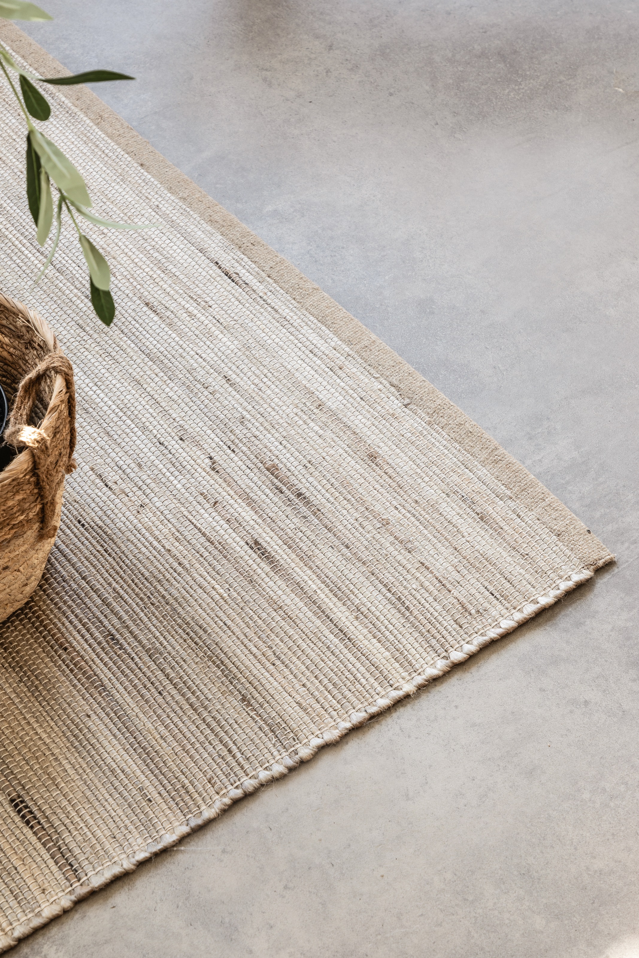 HANSE Home Teppich »Dhaka«, rechteckig, Handgewebt, Jute, Wolle, Natur, Wohnzimmer, Flur, Klassisch, Boho