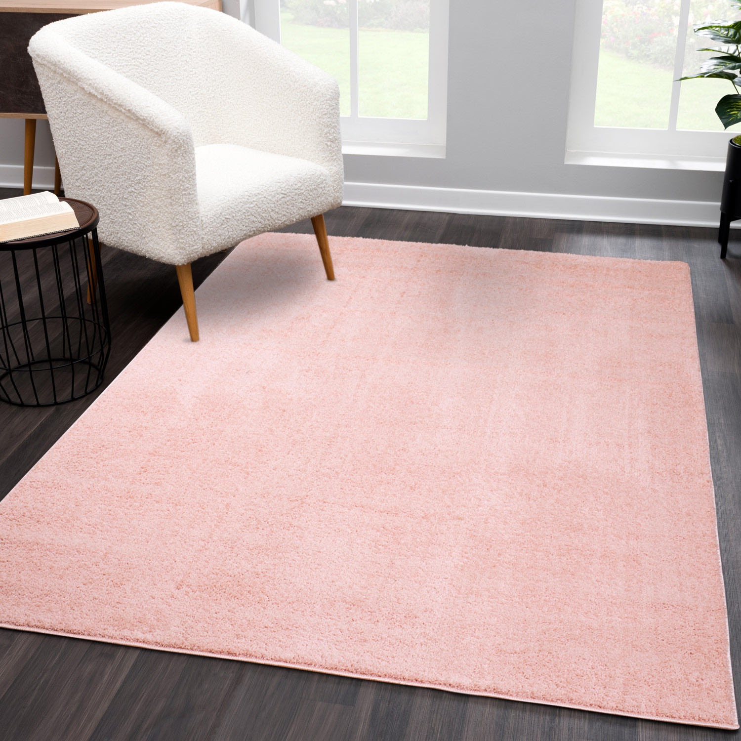 Image of Carpet City Teppich "Softshine 2236" rechteckig 14 mm Höhe Läufer, Hochflor, besonders weich, robust, Uni, Wohnzimmer