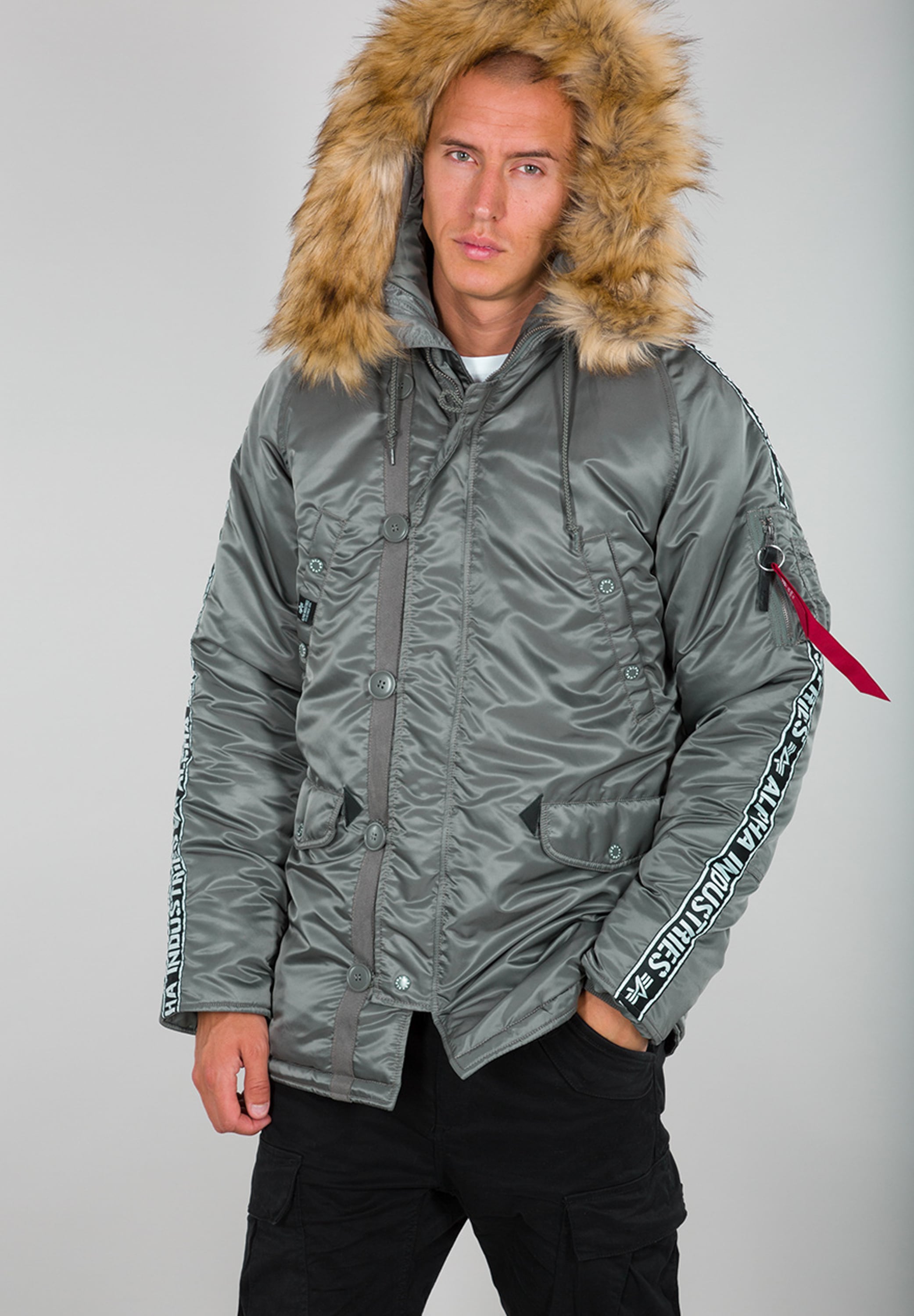 Winterjacke »Alpha Industries Men - Cold Weather Jackets N-3B AI-Tape«