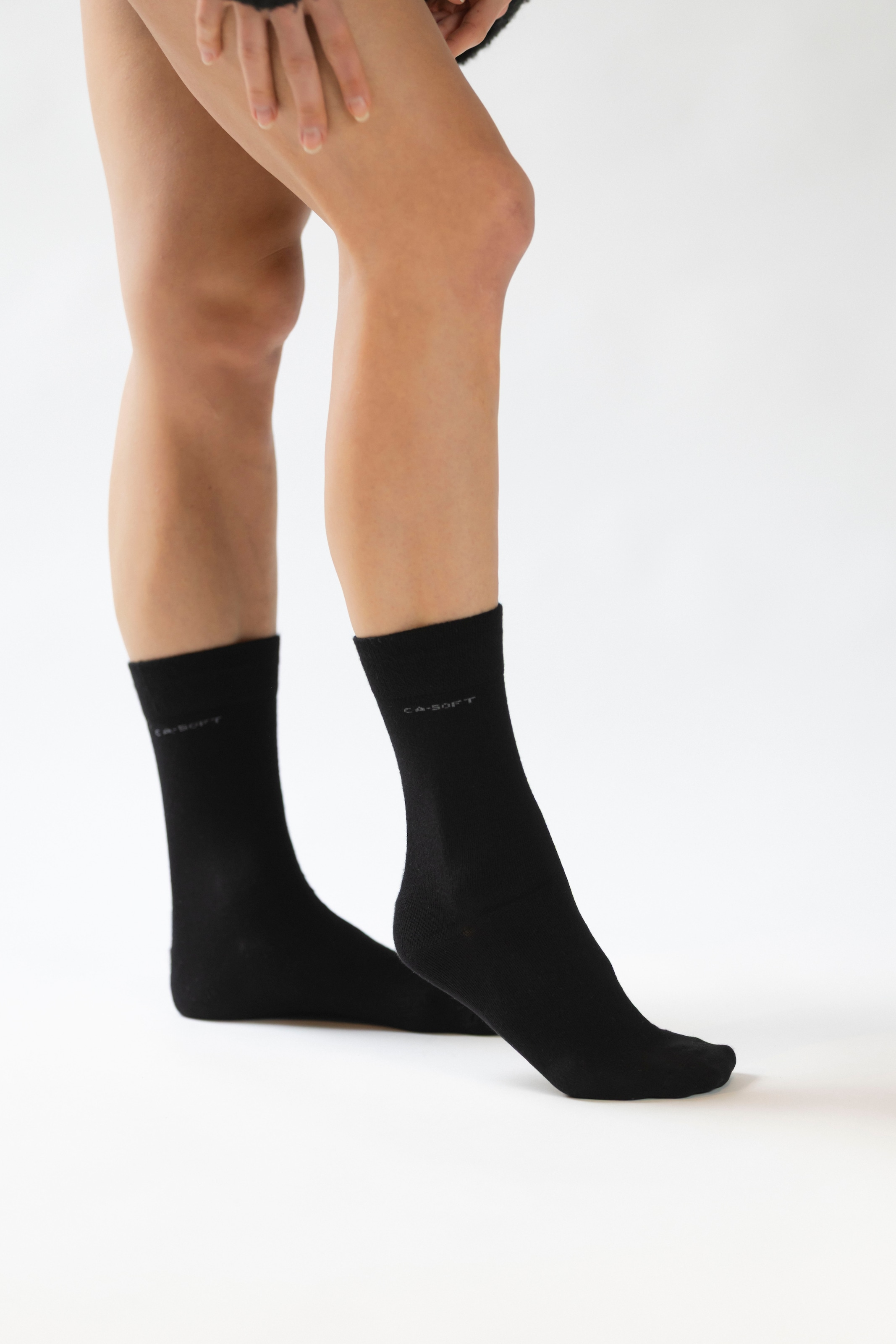 Camano Langsocken »ca-soft« 4 Paar tlg. verstärkte Ferse und Spitze