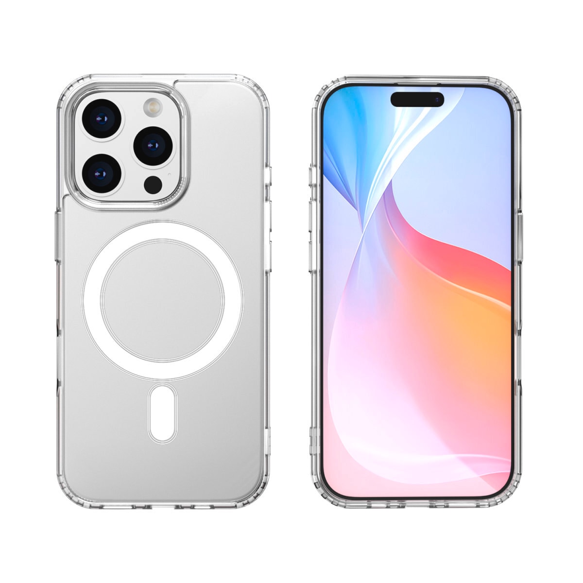 4smarts Handyhülle »360° Premium Protection Set für Apple iPhone 16 Pro Max«, Backcover, Schutzhülle, Handyschutzhülle, Case, Schutzcase, stossfest