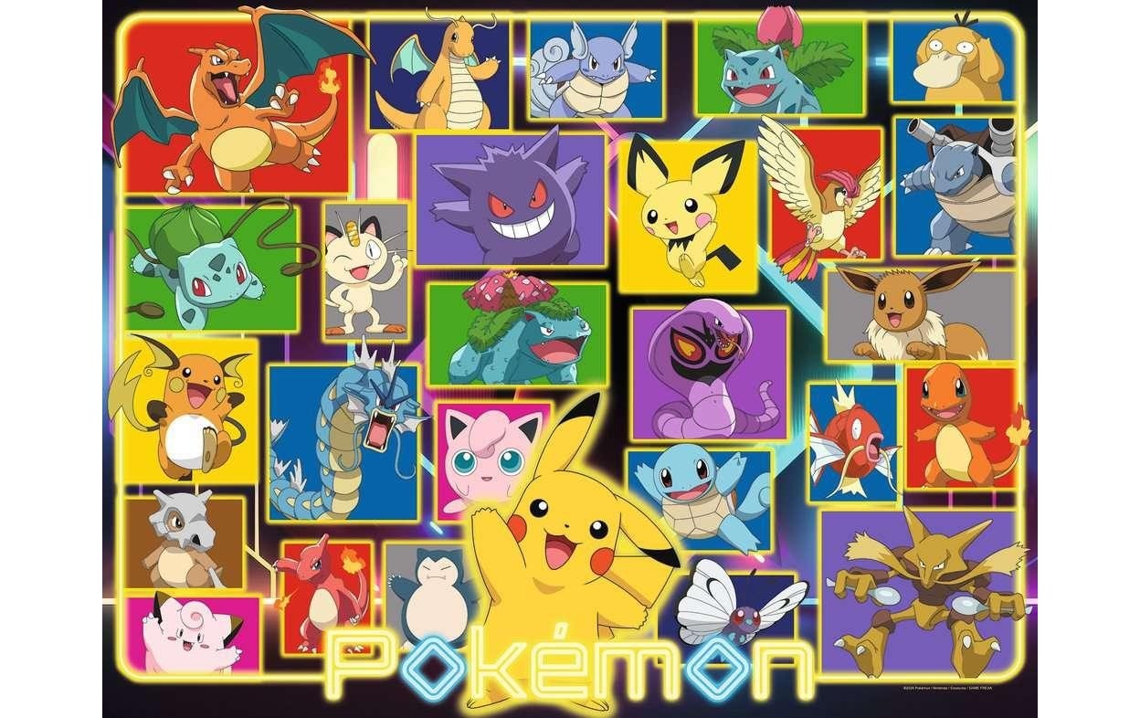 Ravensburger Puzzle »Leuchtende Pokémon«, Leuchtet im Dunkeln